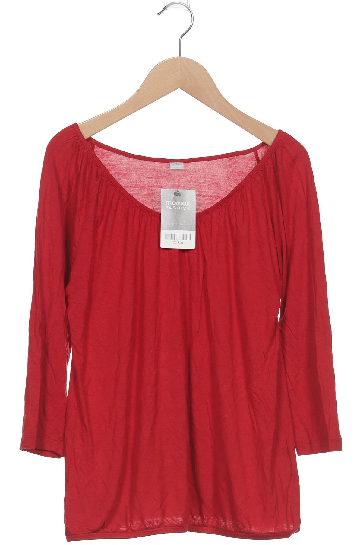 

s.Oliver Damen Langarmshirt, rot, Gr. 38