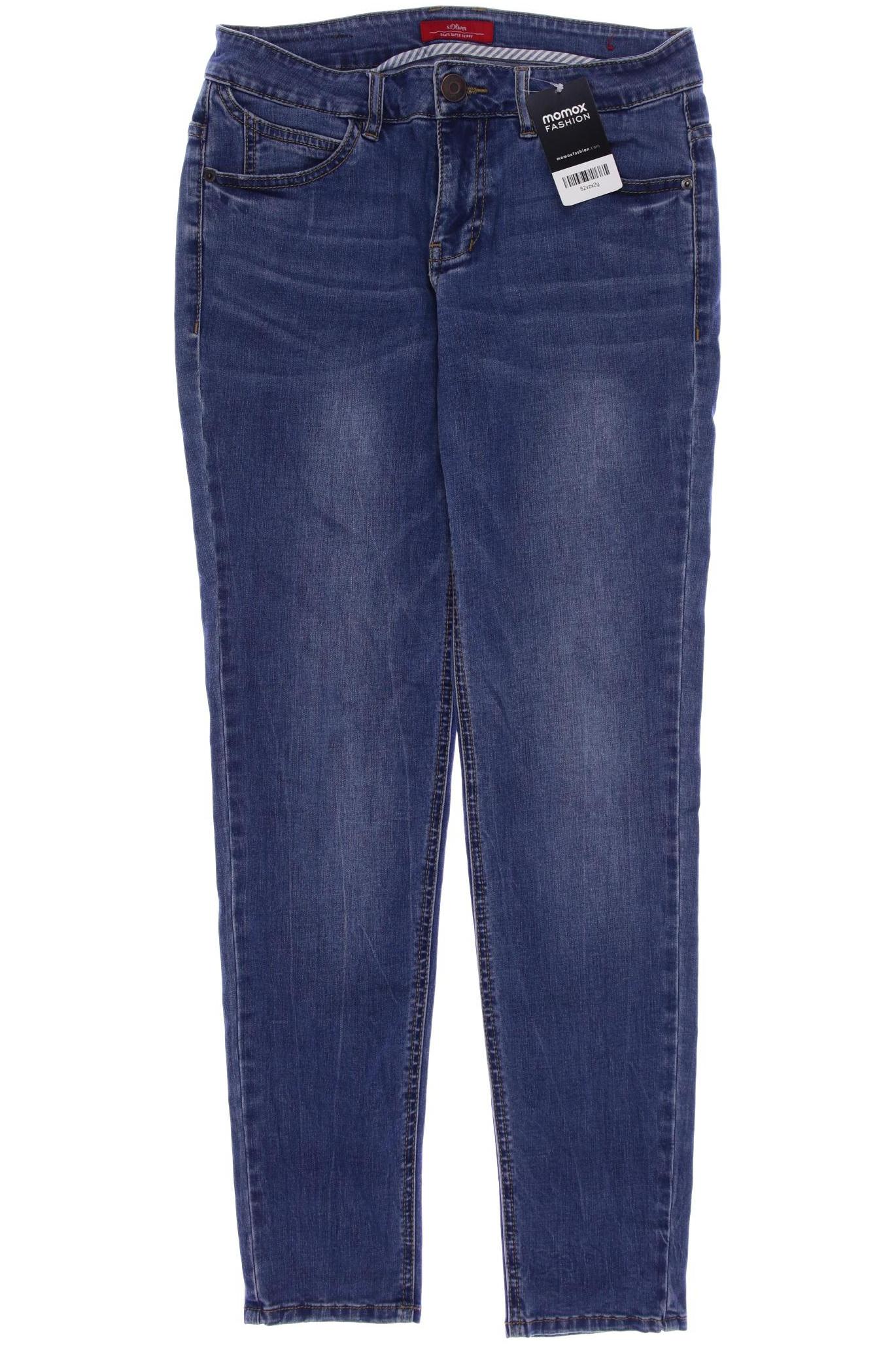 

s.Oliver Damen Jeans, blau