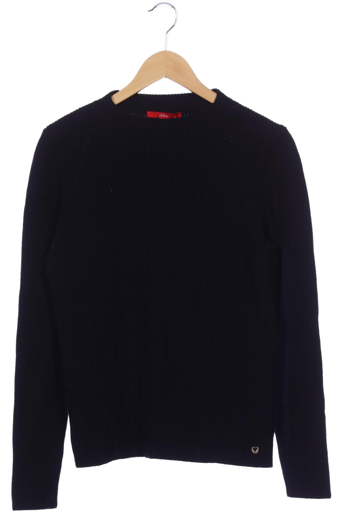 

s.Oliver Damen Pullover, blau, Gr. 36