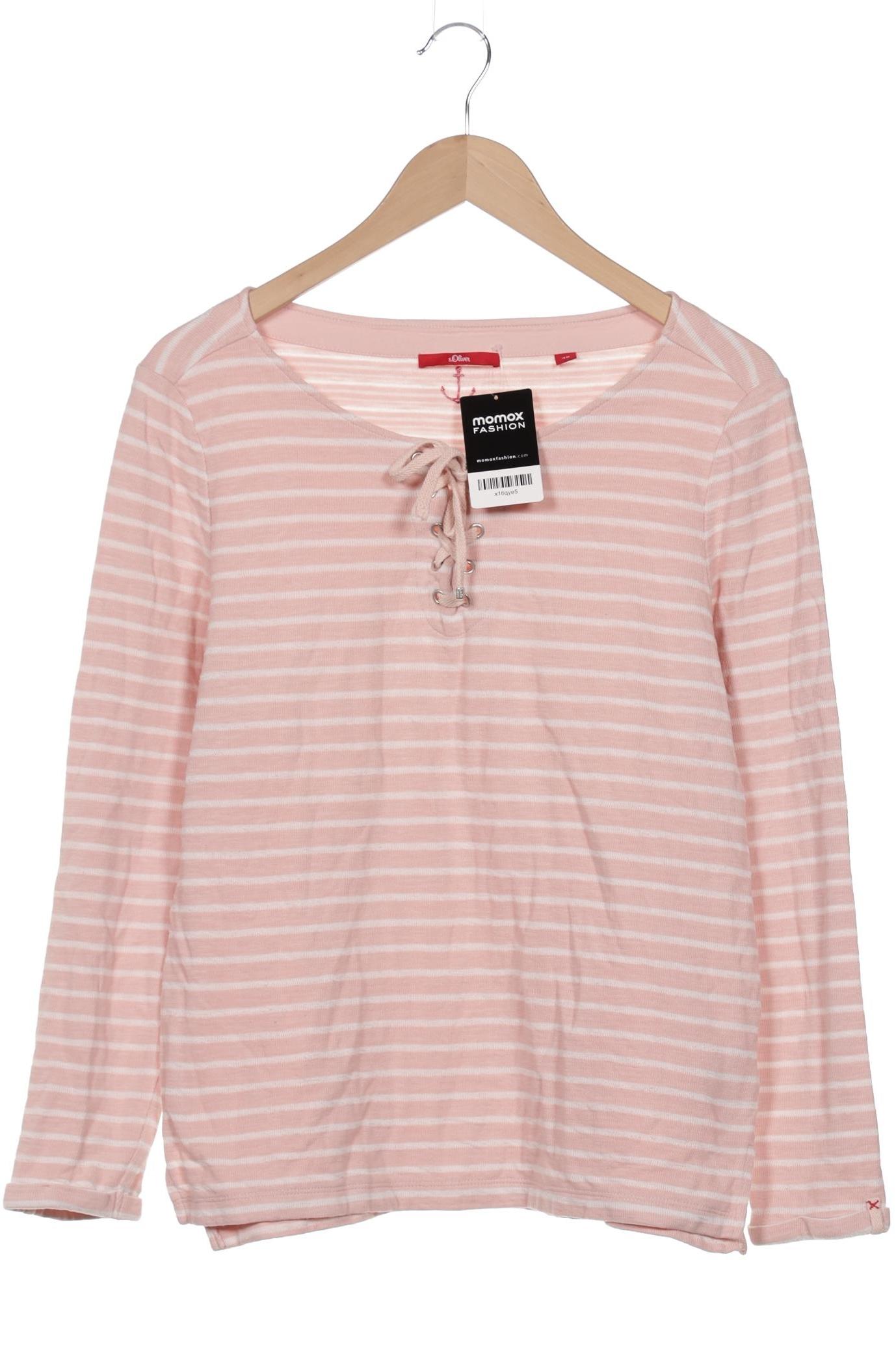 

s.Oliver Damen Langarmshirt, pink, Gr. 40