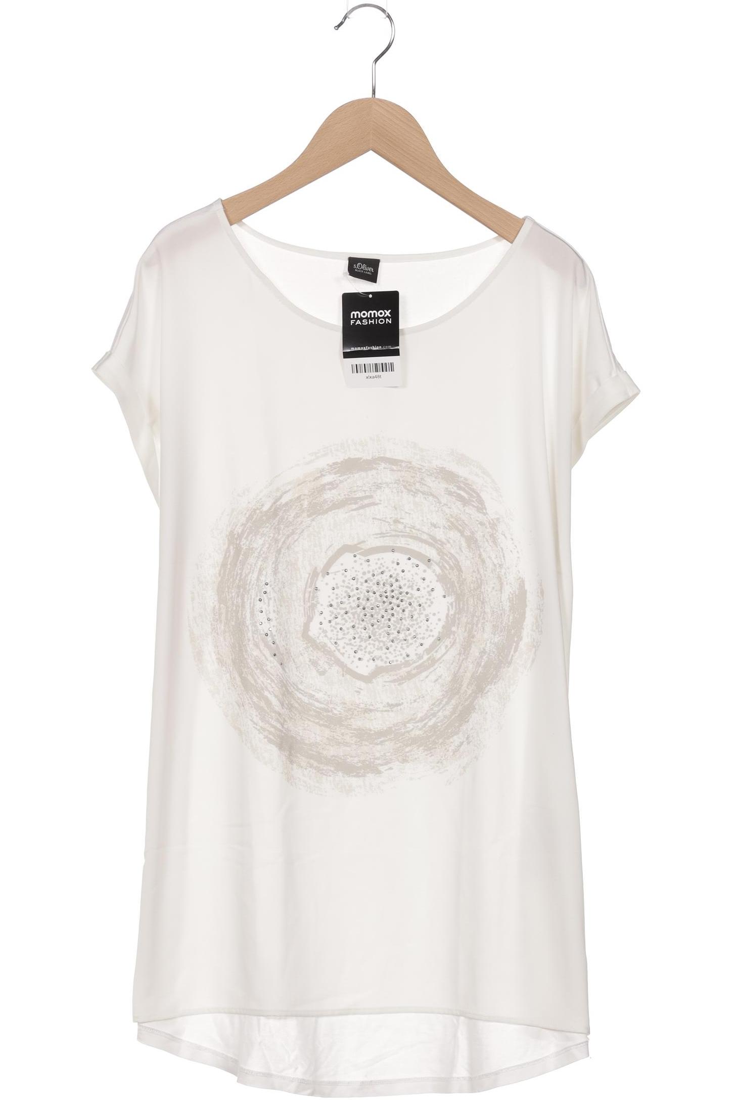 

s.Oliver Damen T-Shirt, weiß, Gr. 44