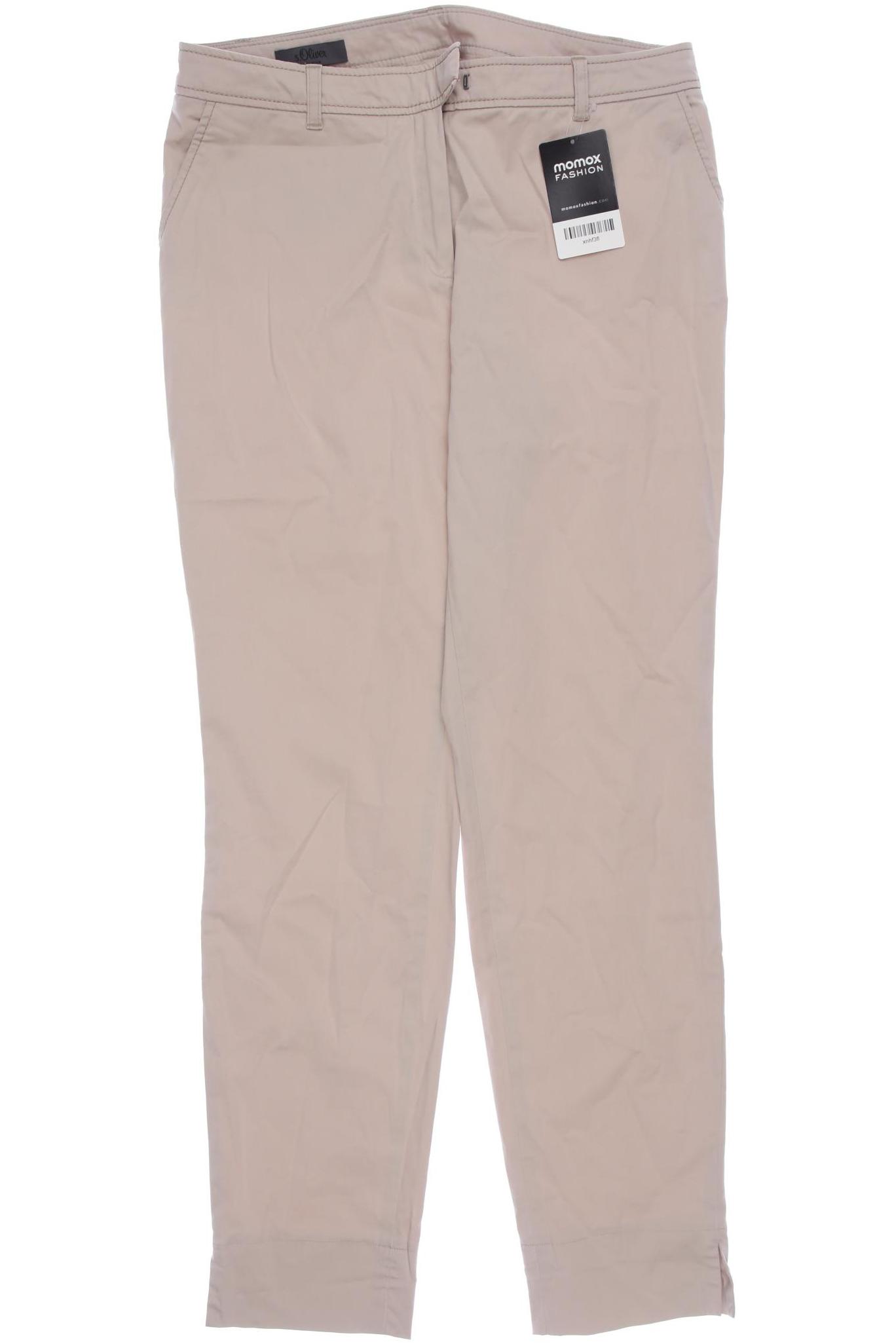 

s.Oliver Damen Stoffhose, beige, Gr. 36
