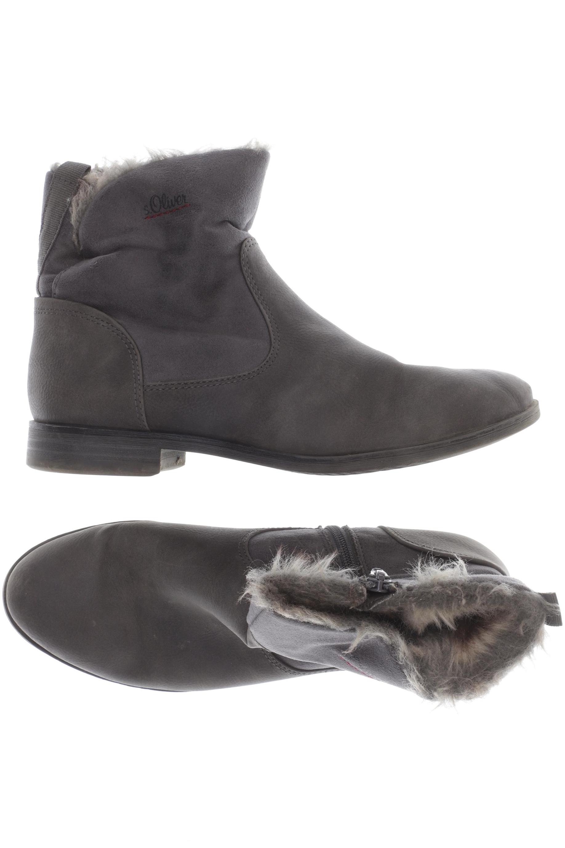 

s.Oliver Damen Stiefelette, grau, Gr. 38