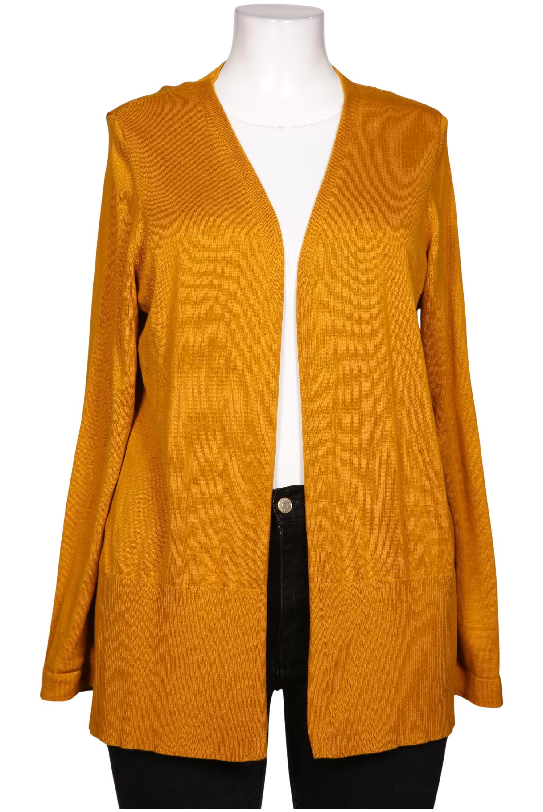 

s.Oliver Damen Strickjacke, gelb, Gr. 46