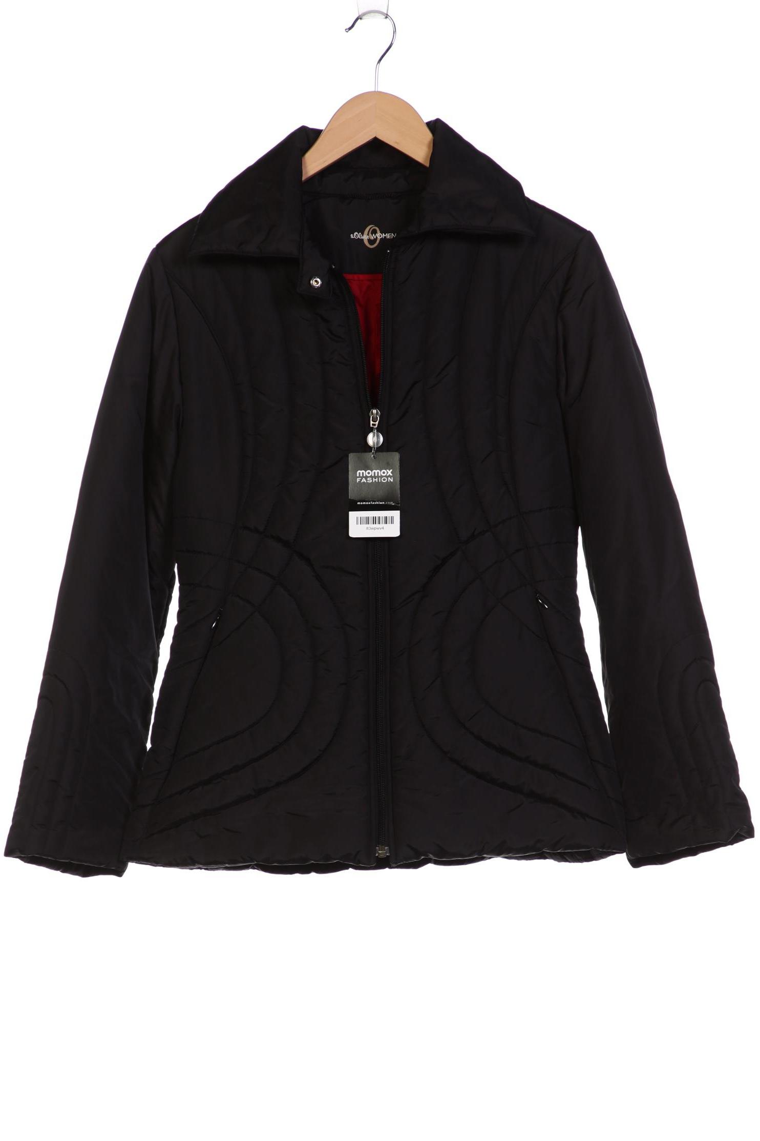 

s.Oliver Damen Jacke, schwarz, Gr. 36
