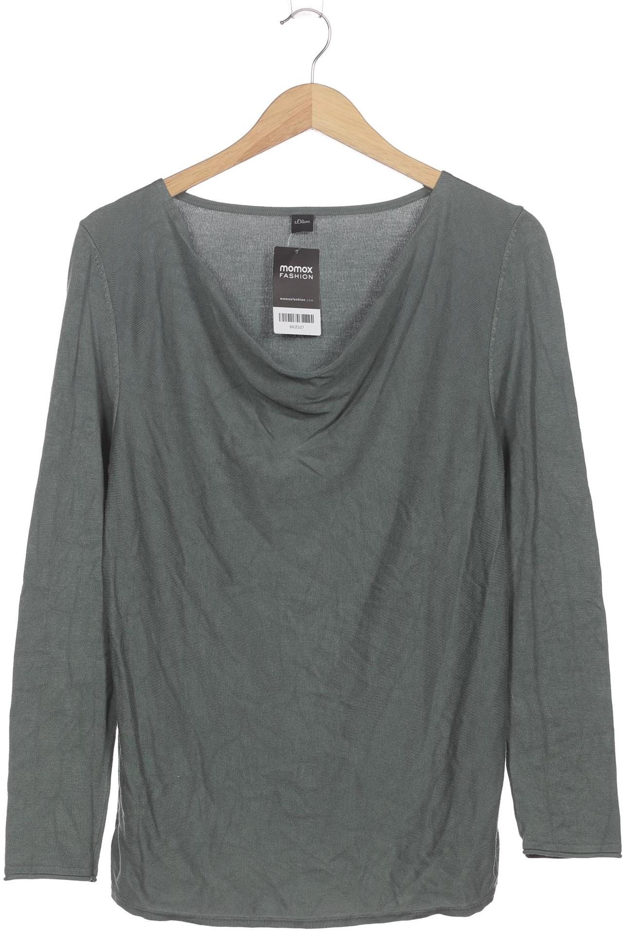 

s.Oliver Damen Pullover, grün, Gr. 44