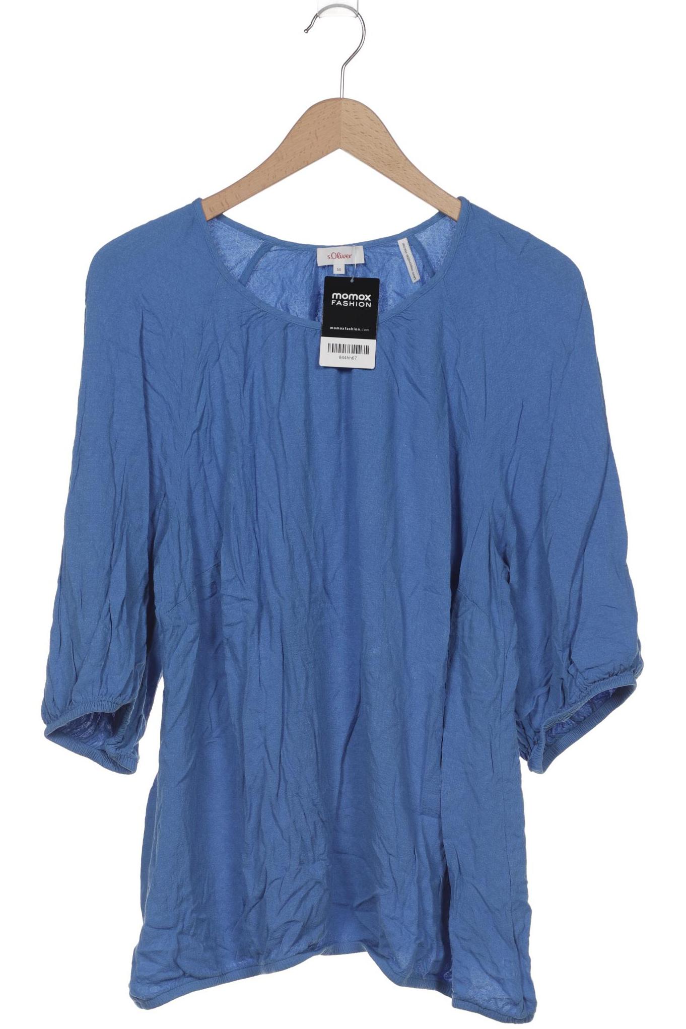 

s.Oliver Damen Langarmshirt, blau, Gr. 50