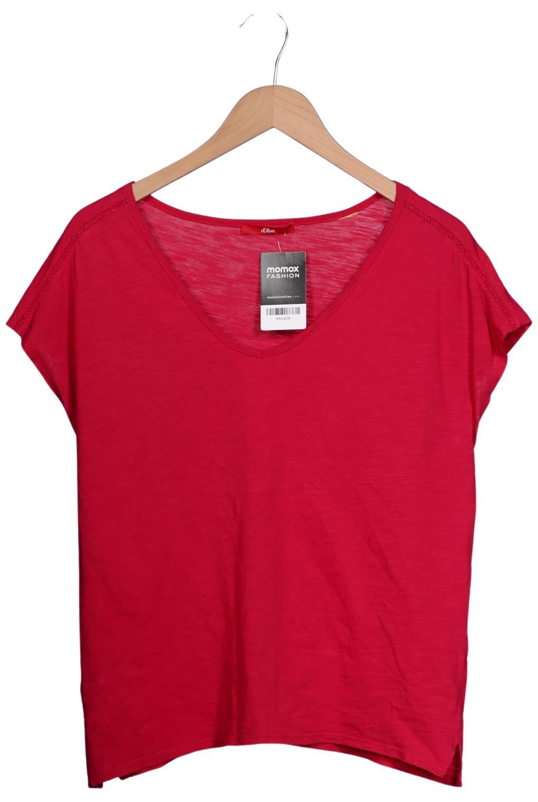 

s.Oliver Damen T-Shirt, pink, Gr. 44