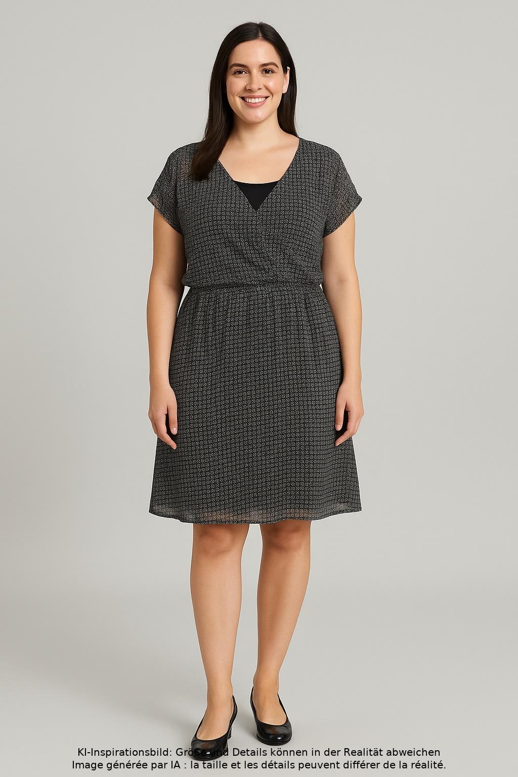 

s.Oliver Damen Kleid, mehrfarbig, Gr. 44