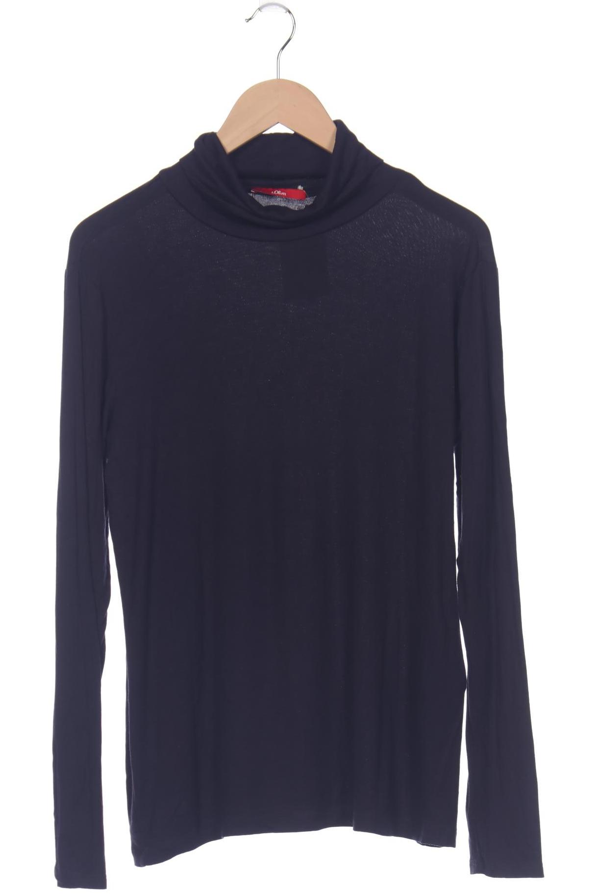 

s.Oliver Damen Langarmshirt, marineblau, Gr. 46
