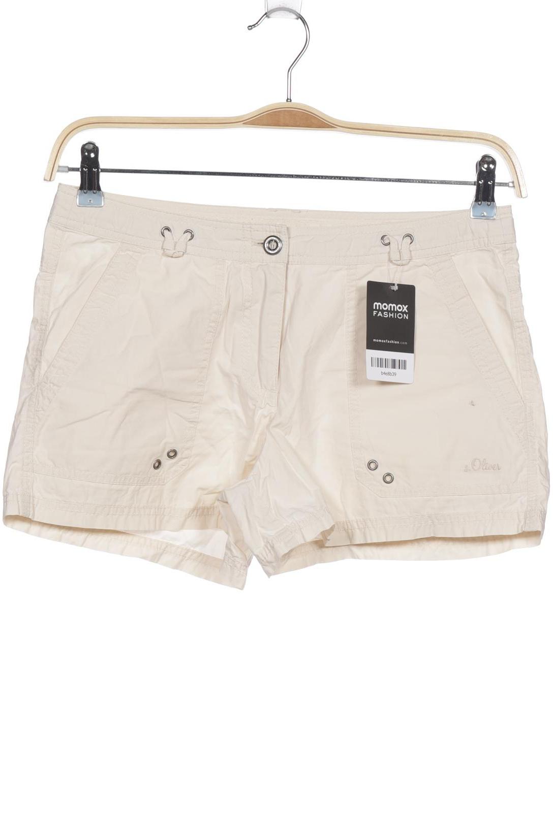 

s.Oliver Damen Shorts, weiß, Gr. 27