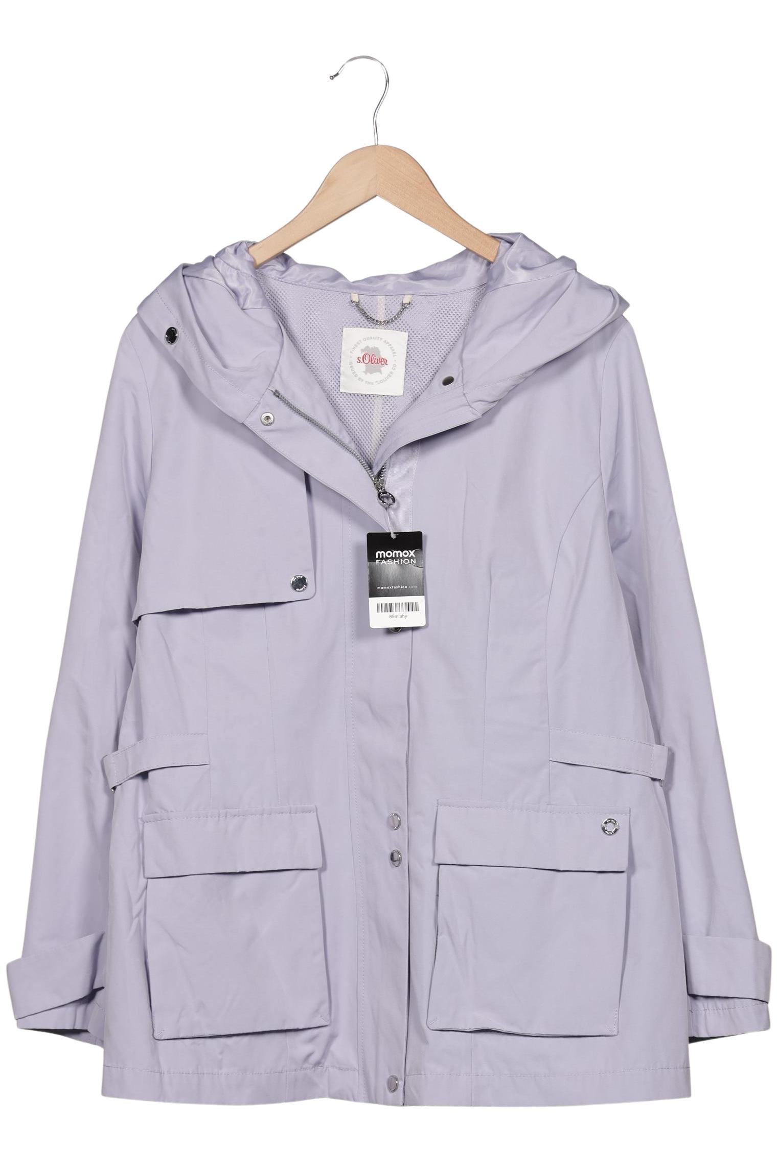 

s.Oliver Damen Mantel, flieder, Gr. 46