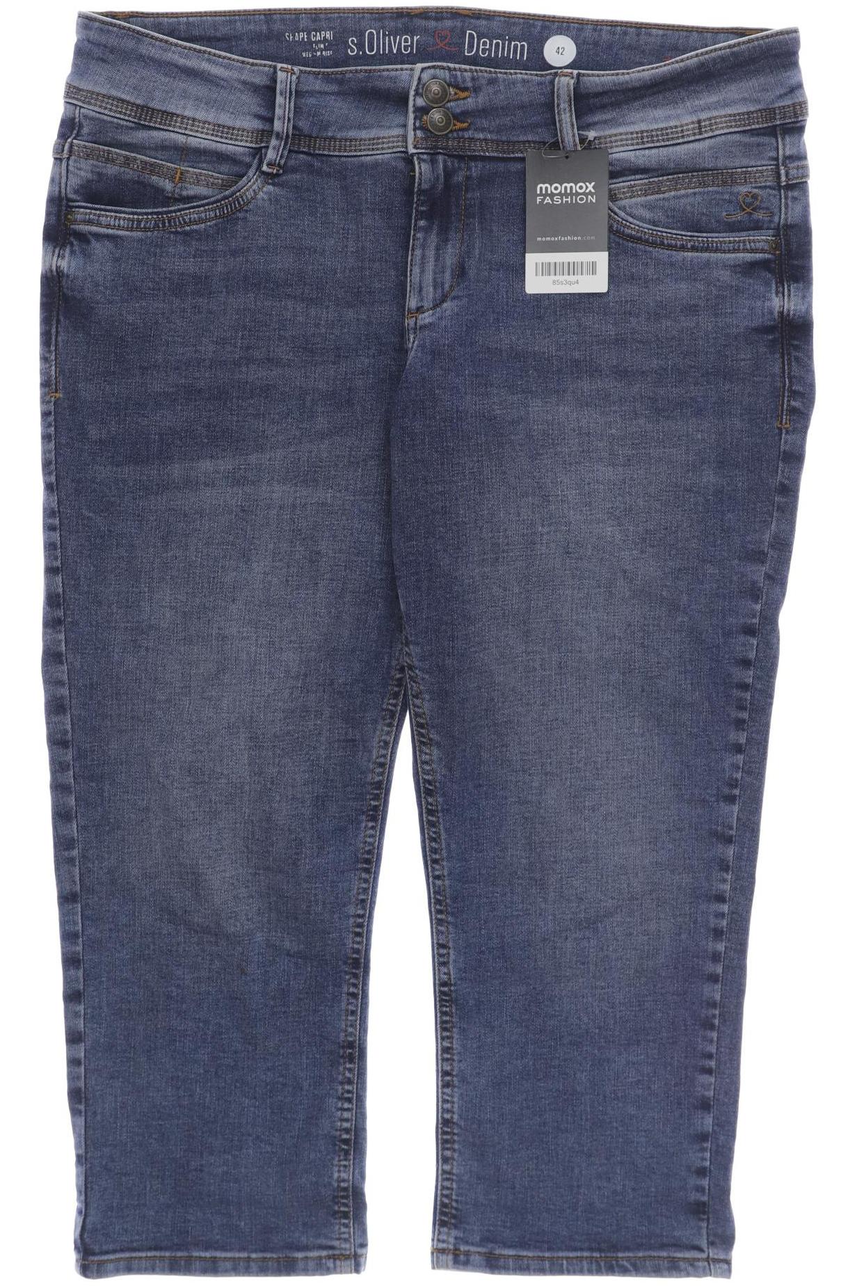 

s.Oliver Damen Jeans, blau