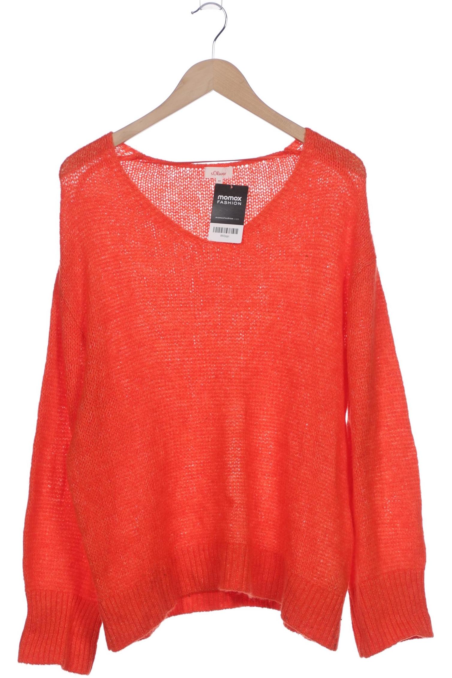 

s.Oliver Damen Pullover, rot, Gr. 40