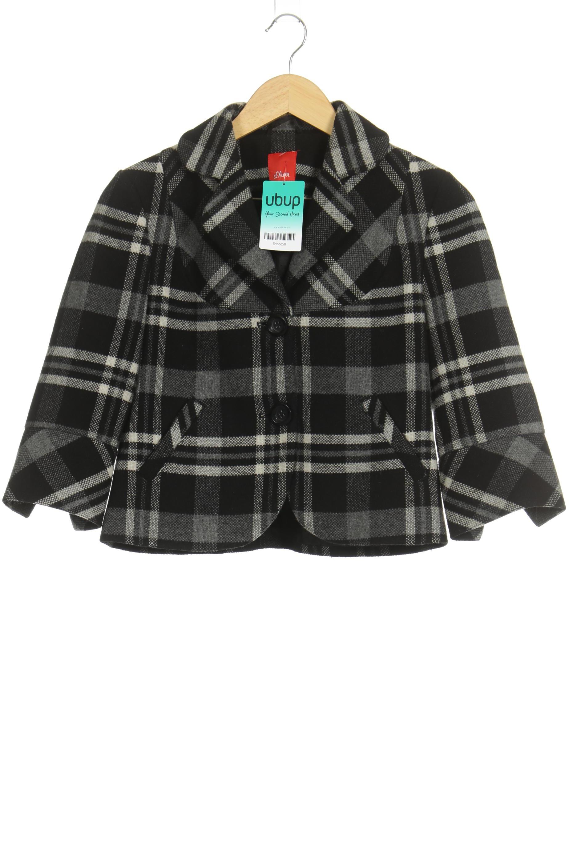 

s.Oliver Damen Jacke, schwarz, Gr. 36