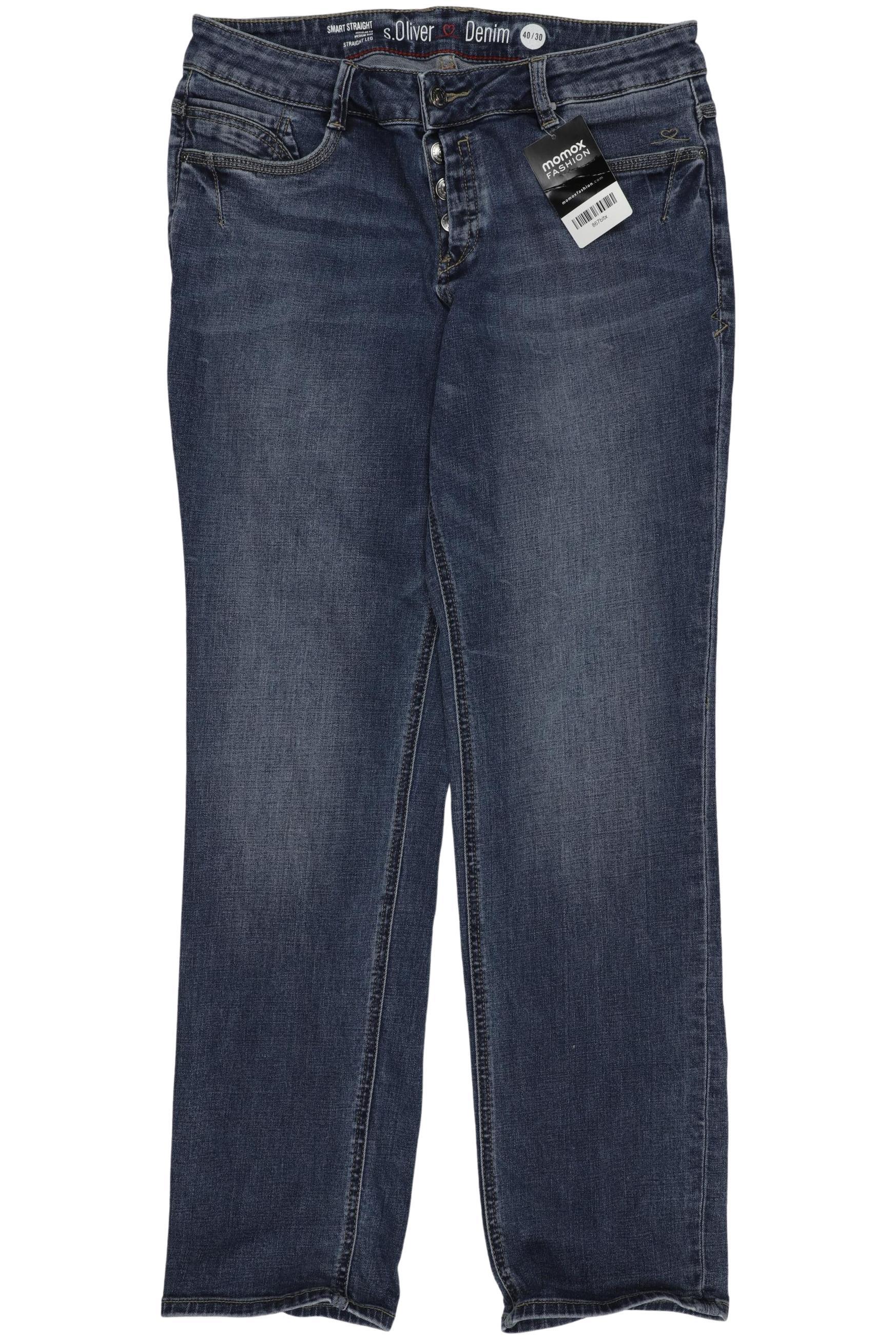 

s.Oliver Damen Jeans, marineblau, Gr. 40