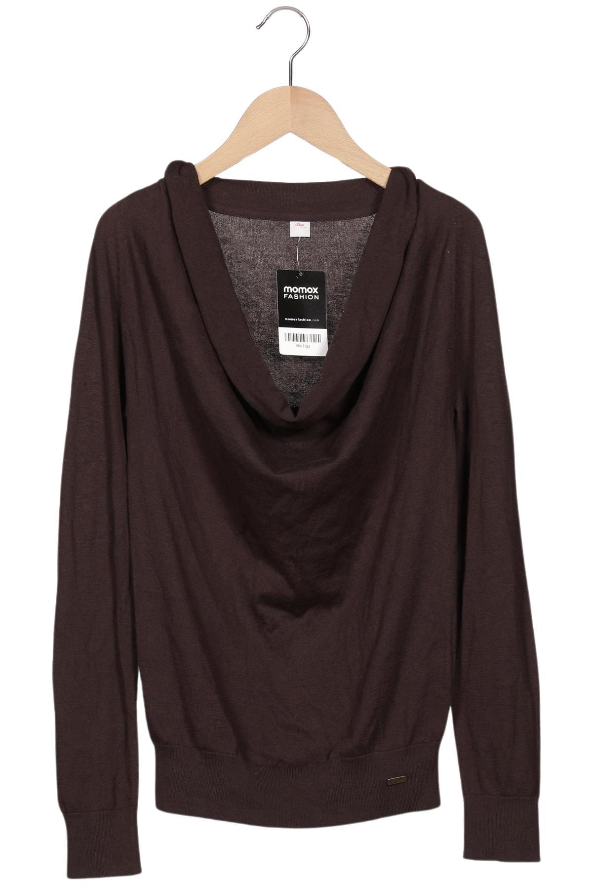 

s.Oliver Damen Pullover, braun, Gr. 36