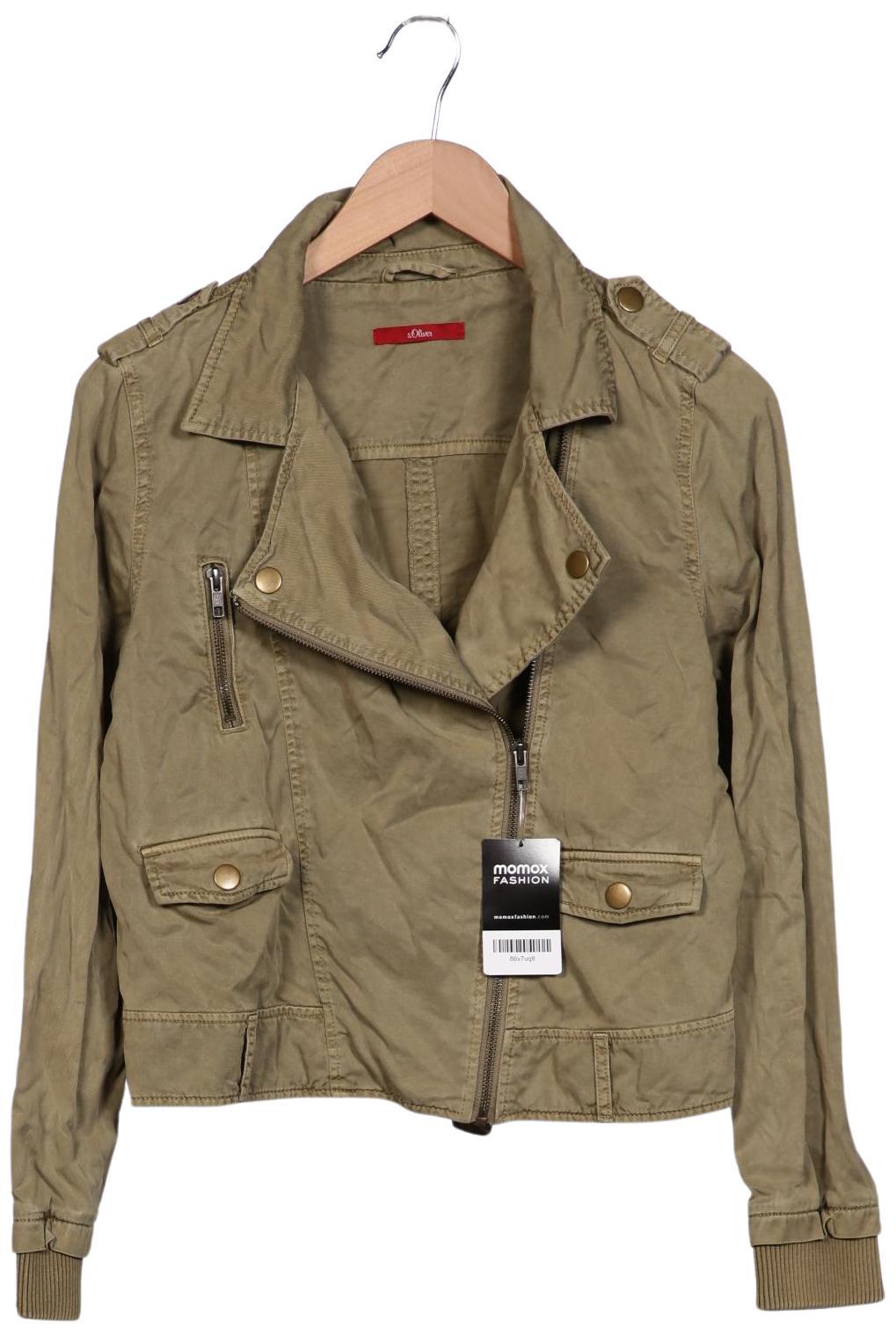 

s.Oliver Damen Jacke, grün, Gr. 40