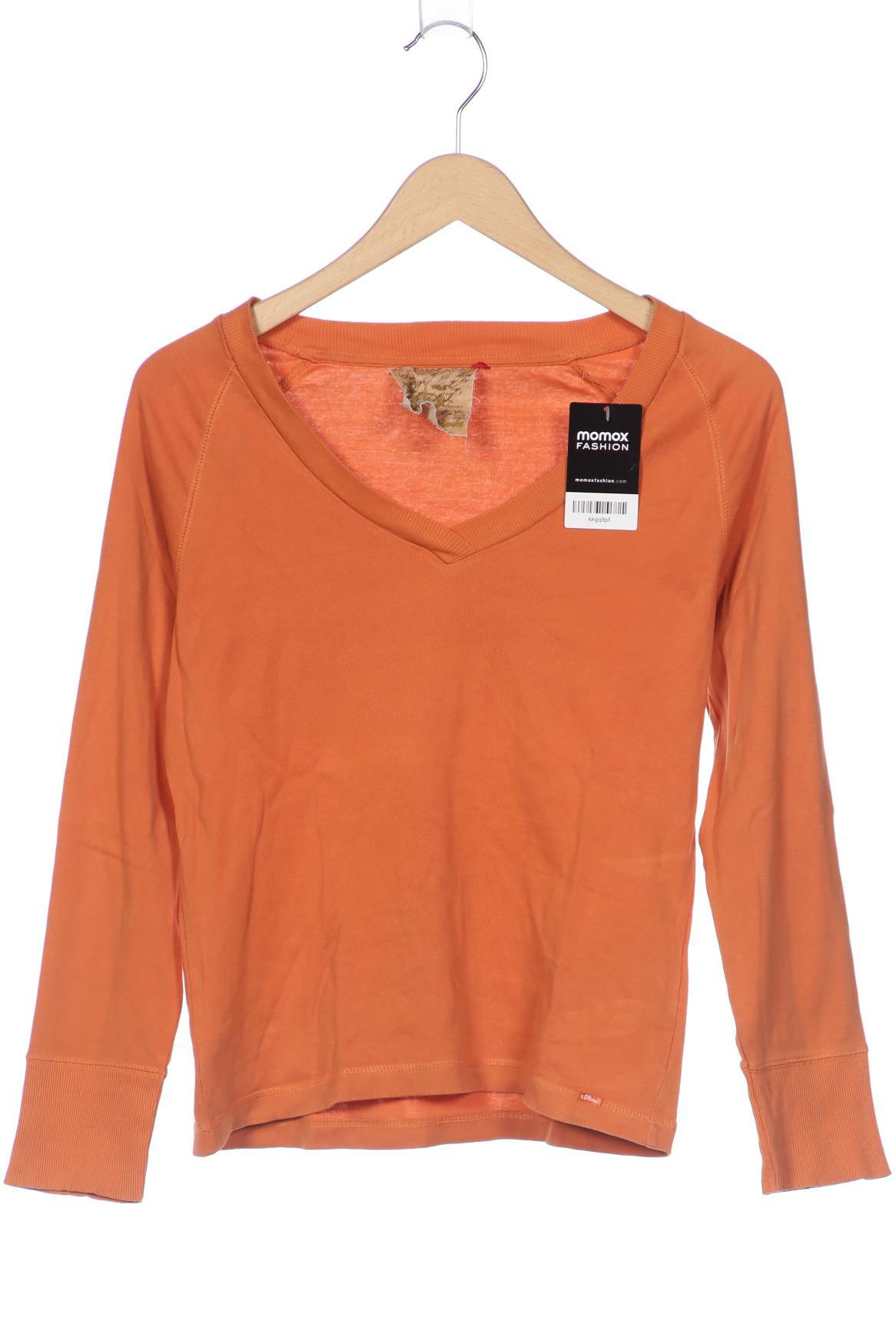 

s.Oliver Damen Langarmshirt, orange