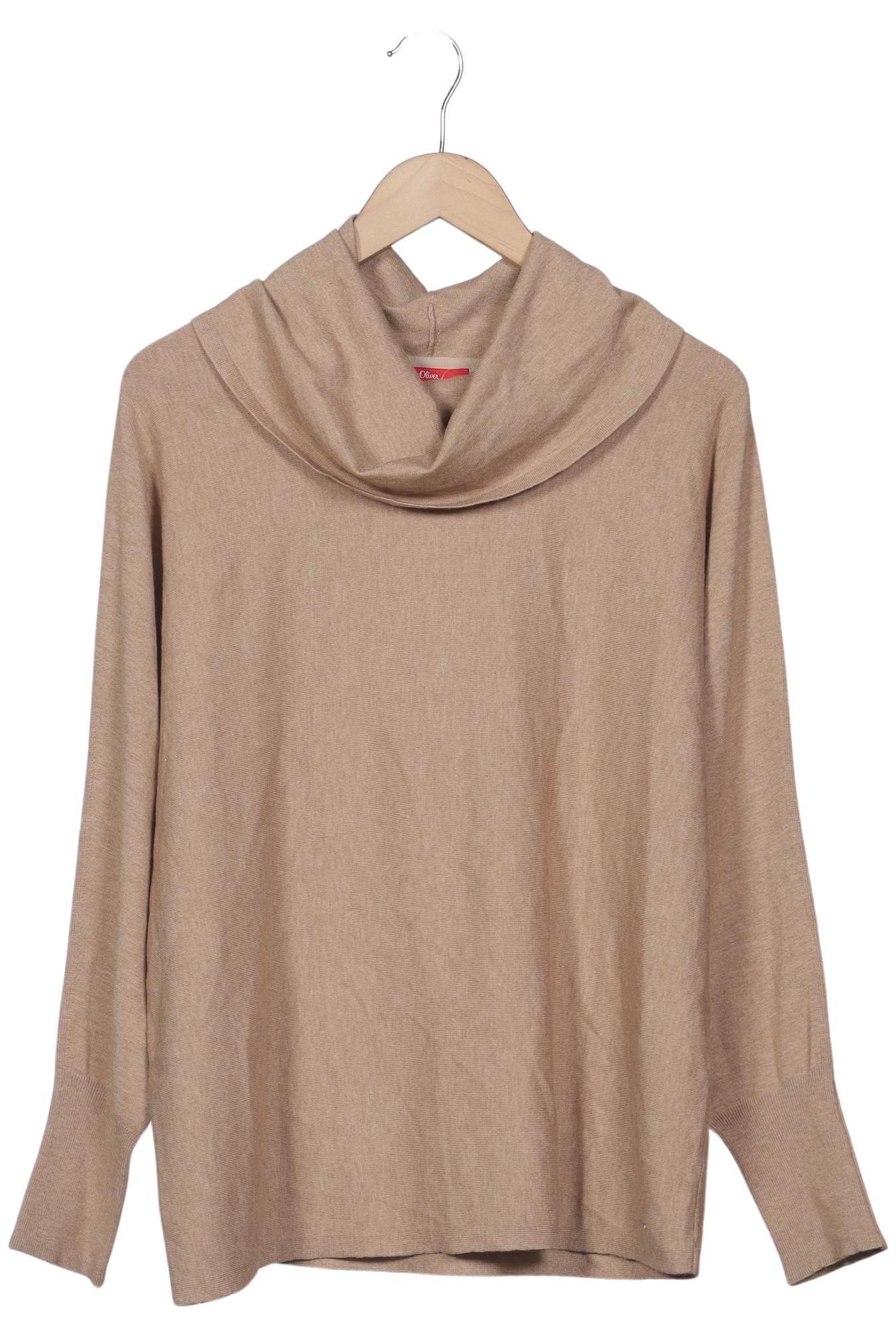 

s.Oliver Damen Pullover, beige, Gr. 42