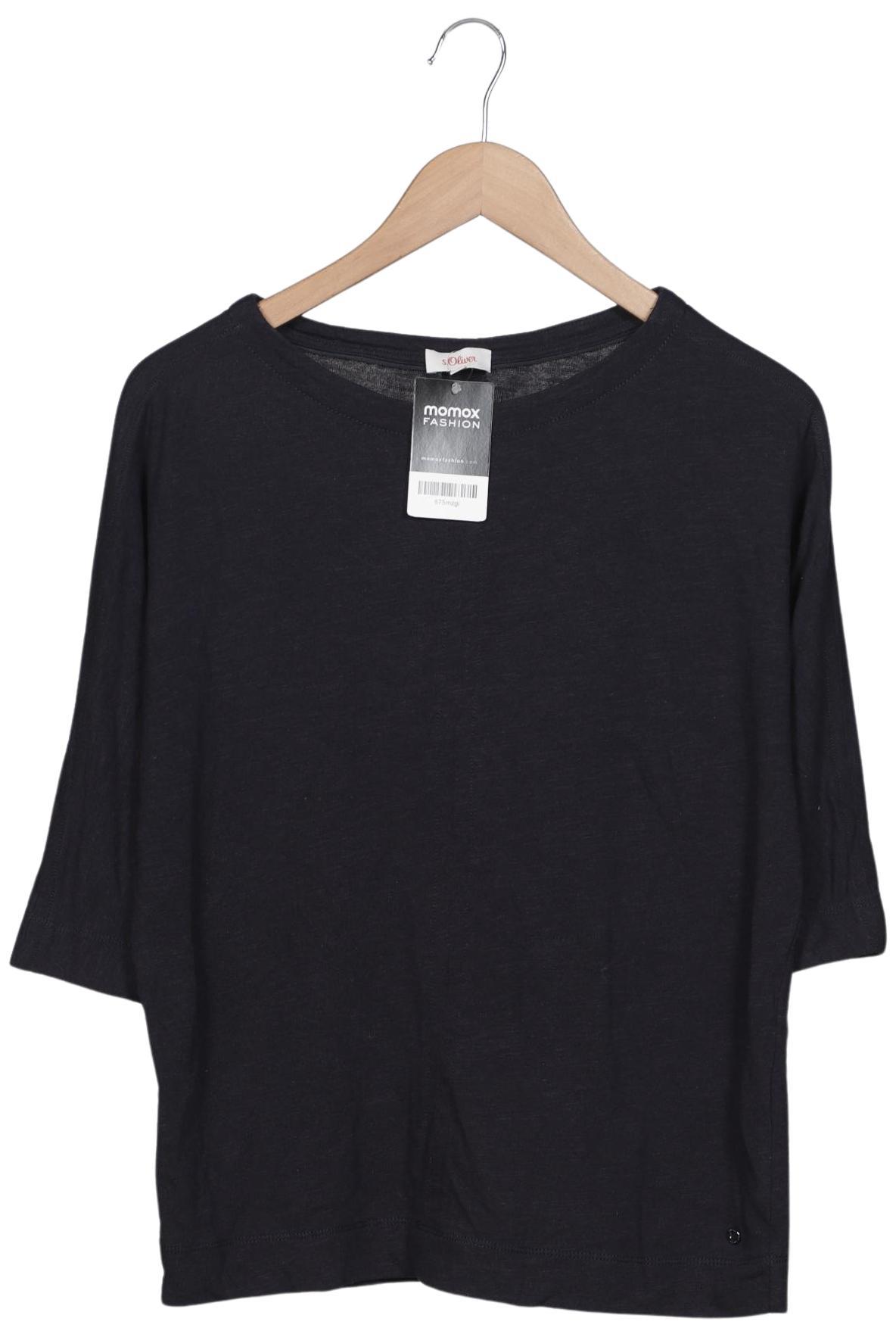 

s.Oliver Damen T-Shirt, marineblau, Gr. 38