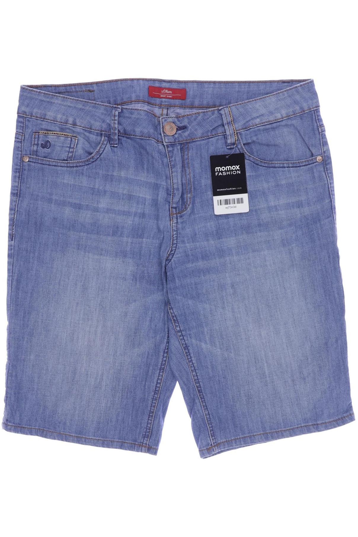 

s.Oliver Damen Shorts, blau, Gr. 34