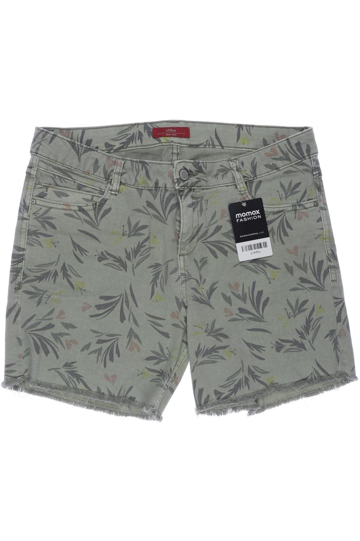 

s.Oliver Damen Shorts, grün, Gr. 38
