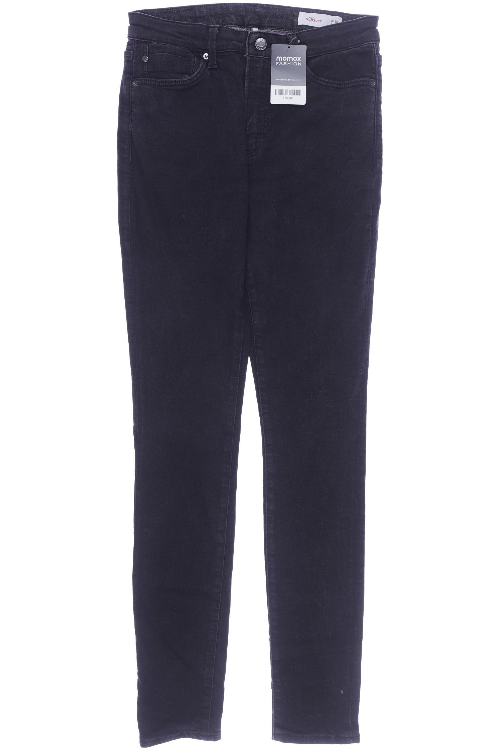 

s.Oliver Damen Jeans, schwarz, Gr. 36