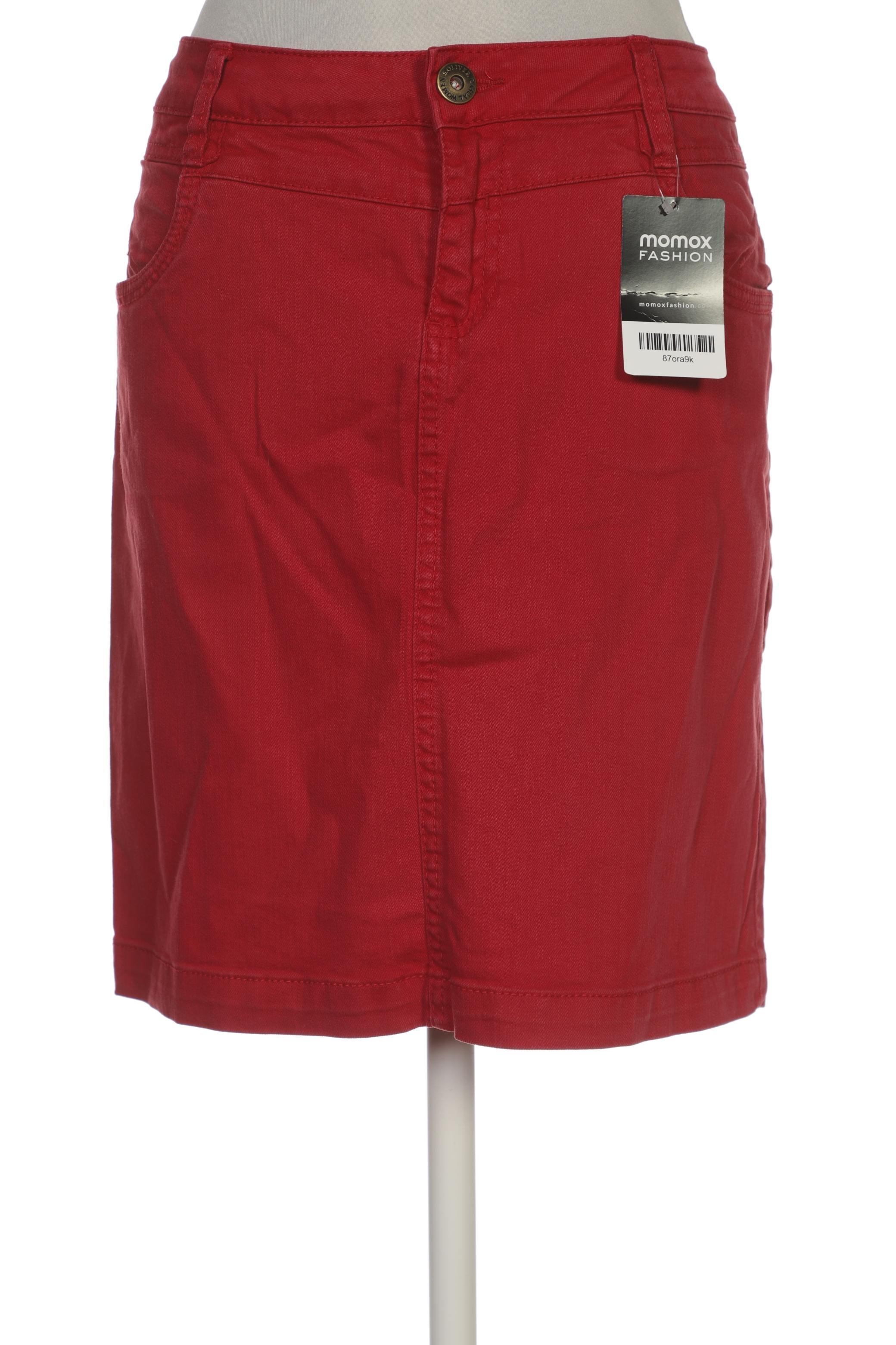 

s.Oliver Damen Rock, rot, Gr. 40