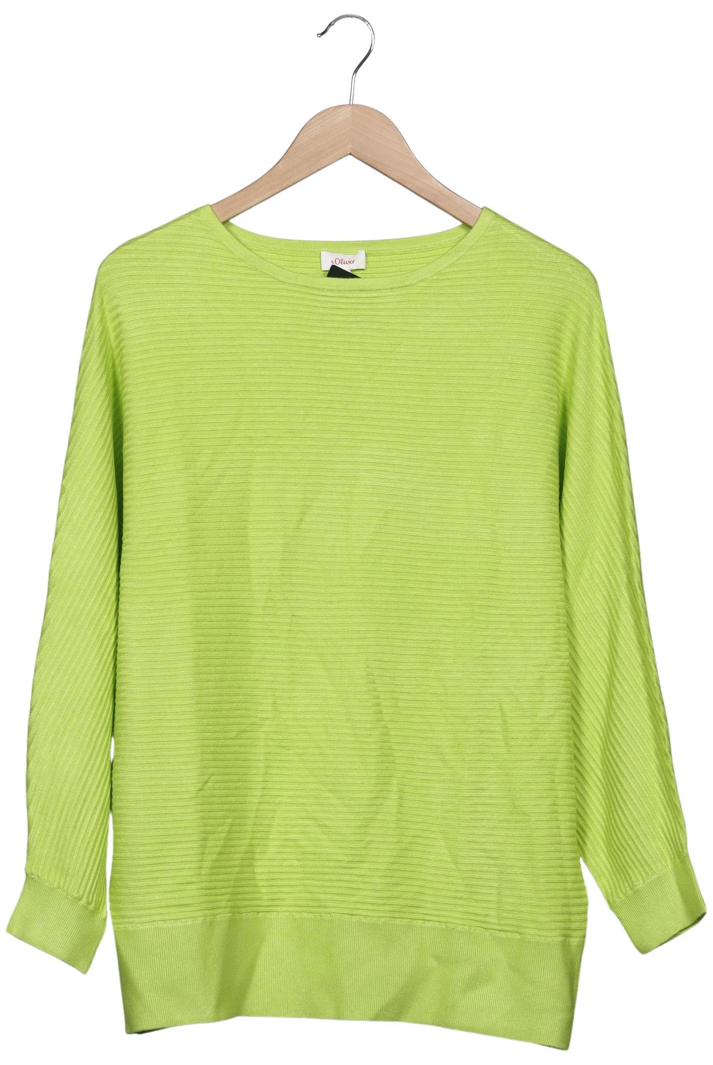 

s.Oliver Damen Pullover, hellgrün, Gr. 42