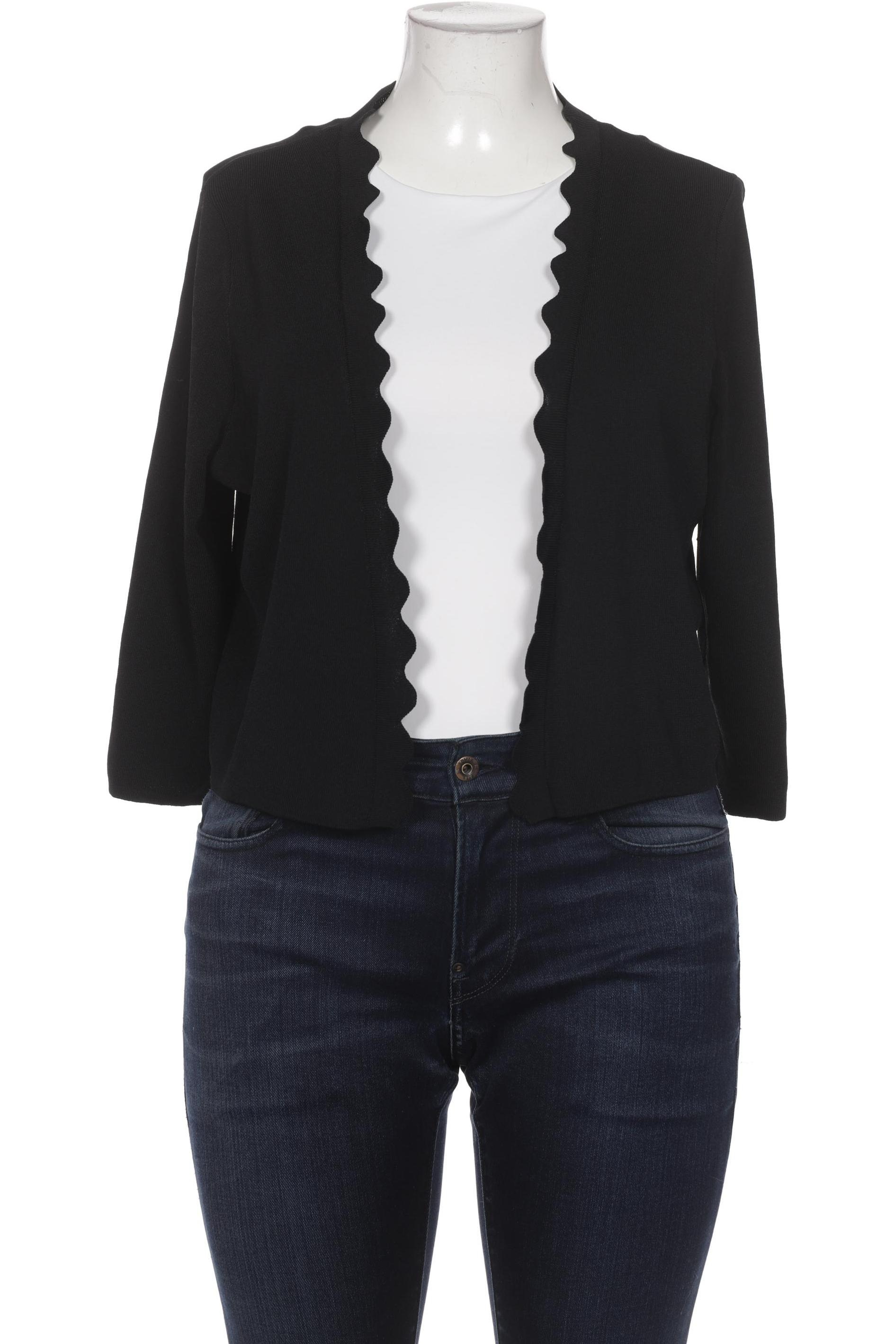 

s.Oliver Damen Strickjacke, schwarz, Gr. 44