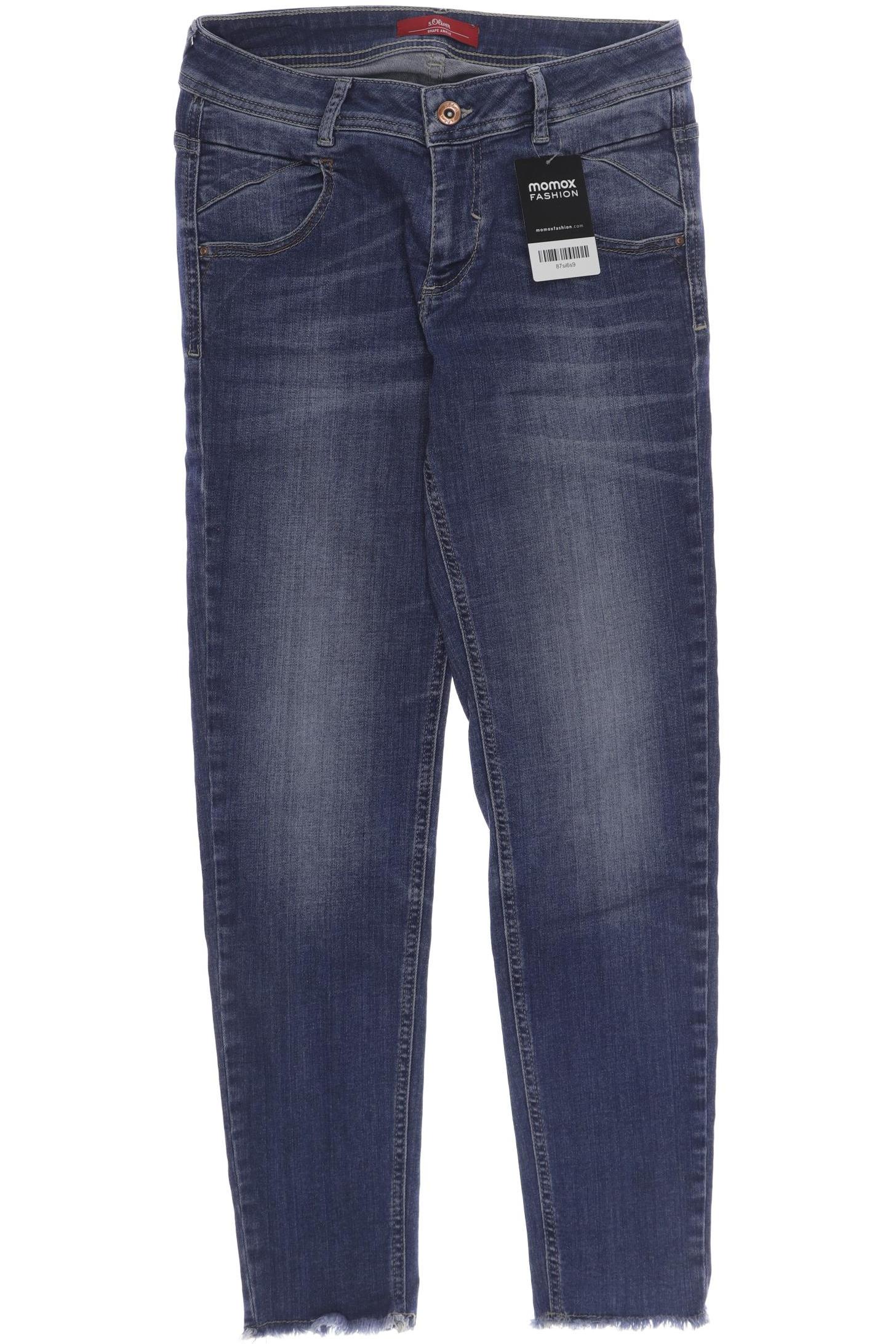 

s.Oliver Damen Jeans, blau