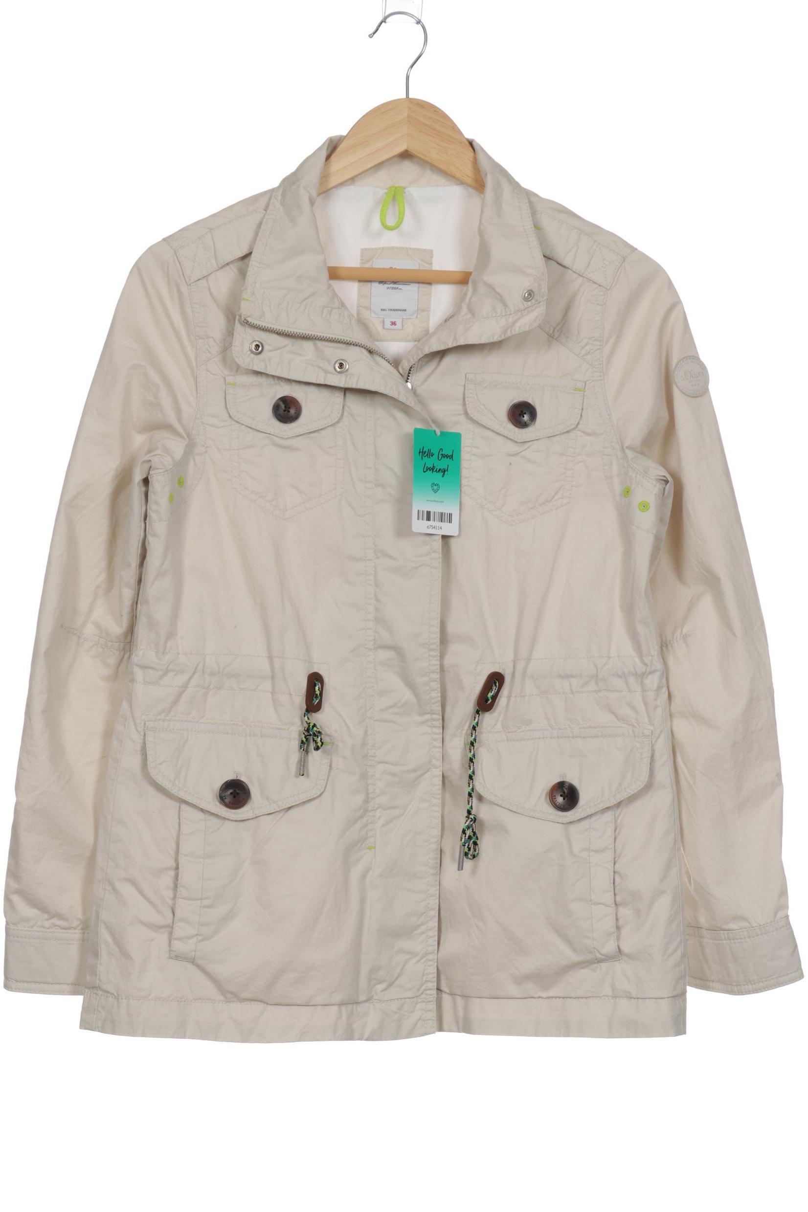 

s.Oliver Damen Mantel, beige, Gr. 36