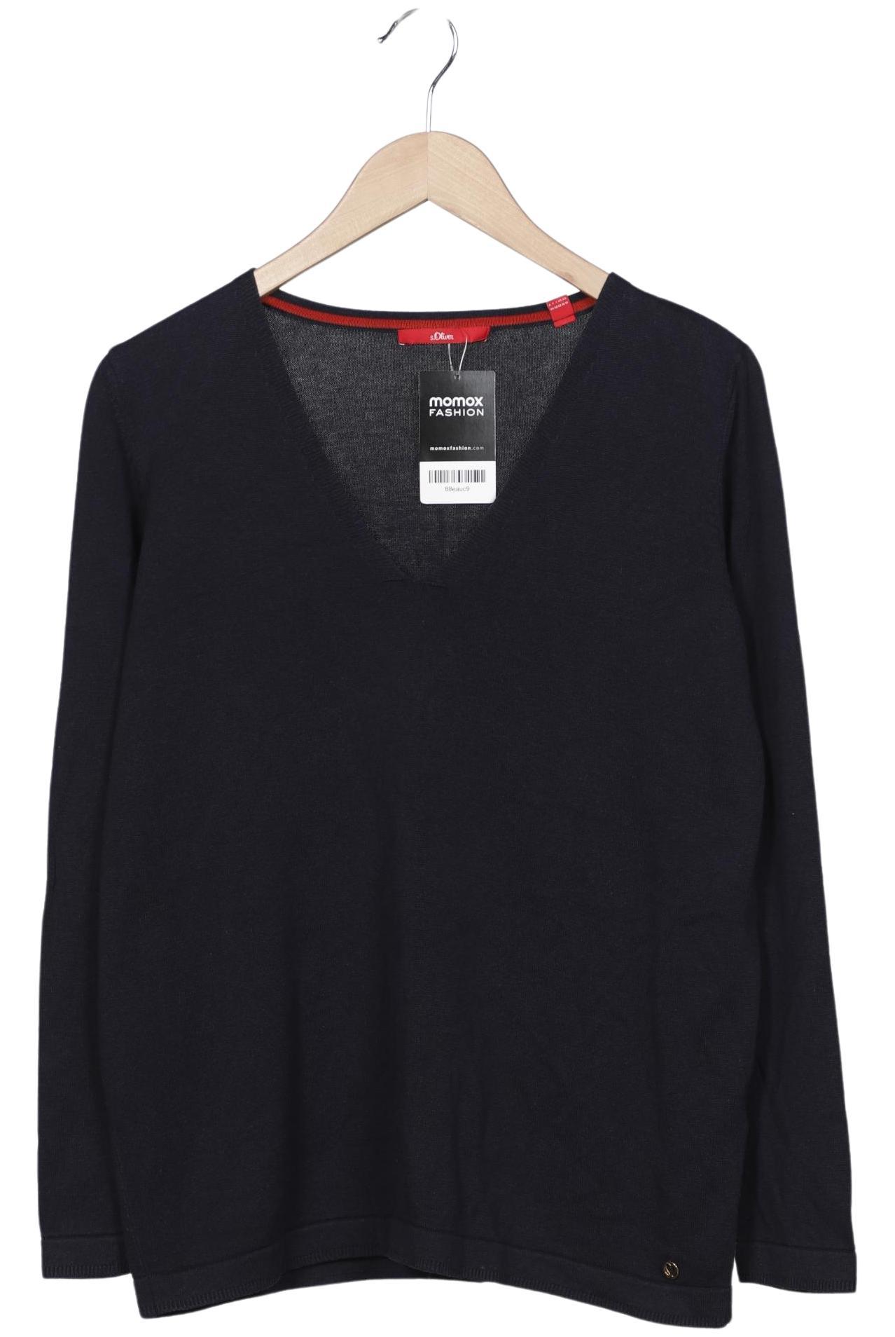 

s.Oliver Damen Pullover, marineblau, Gr. 44