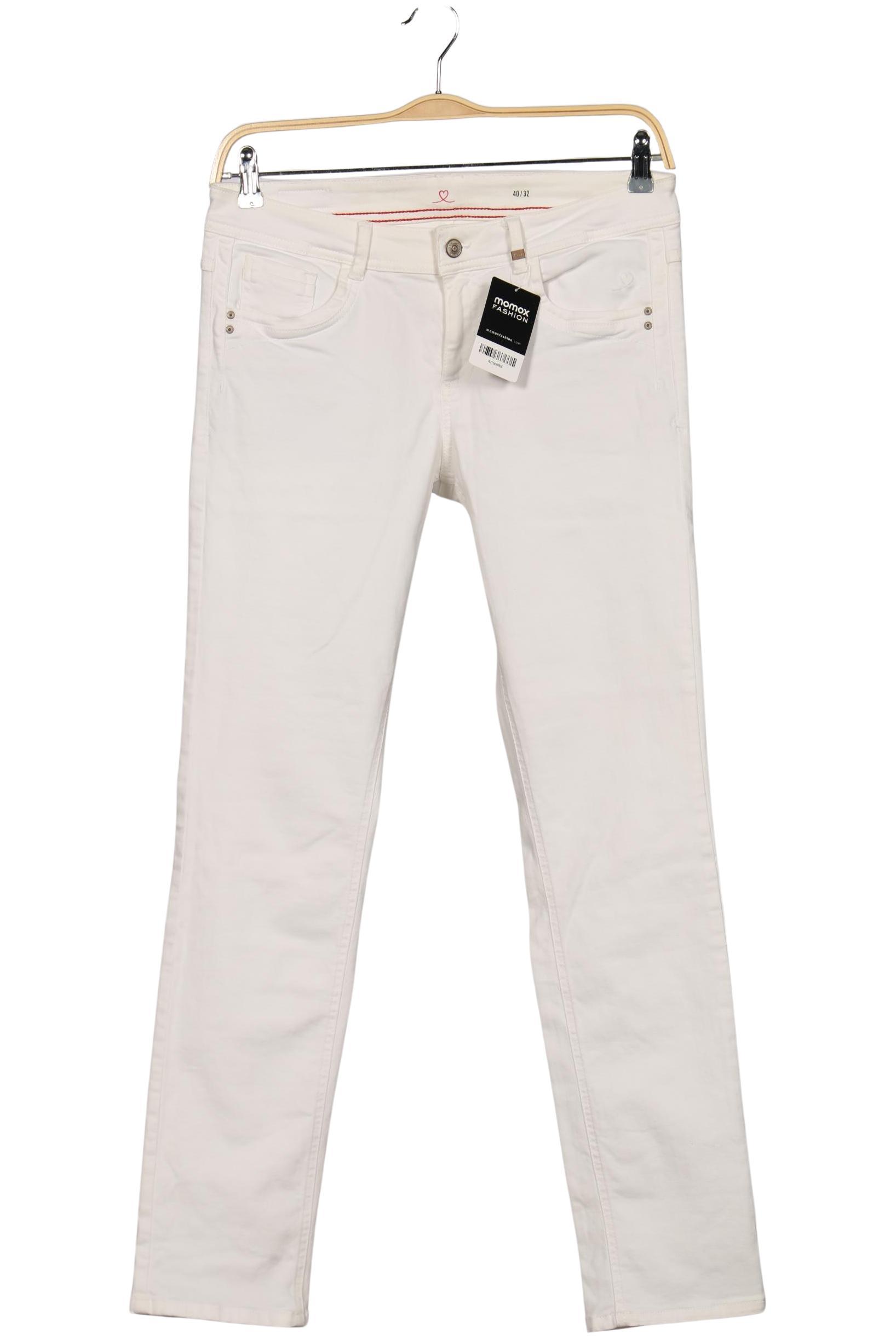 

s.Oliver Damen Jeans, cremeweiß, Gr. 40