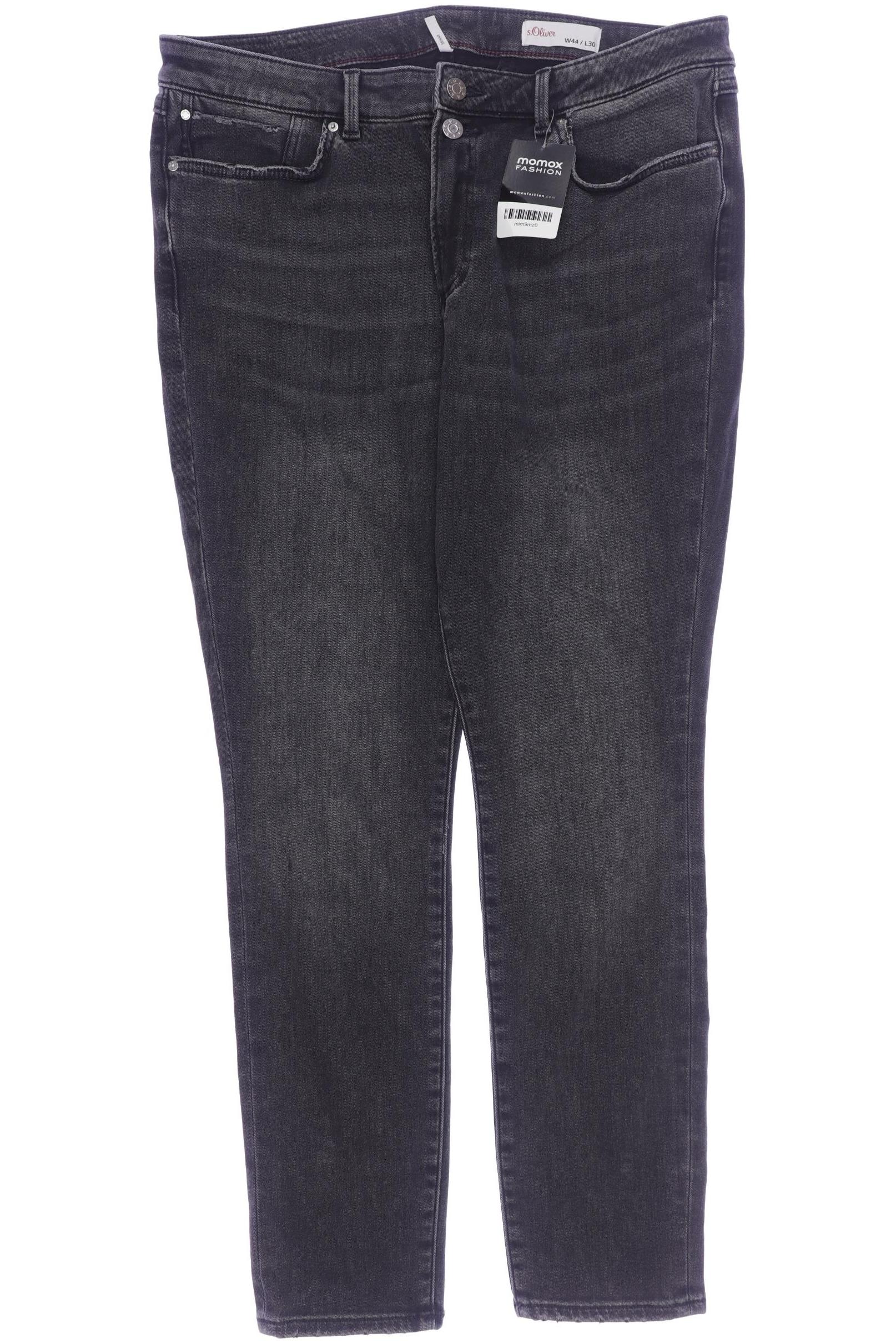 

s.Oliver Damen Jeans, schwarz, Gr. 44