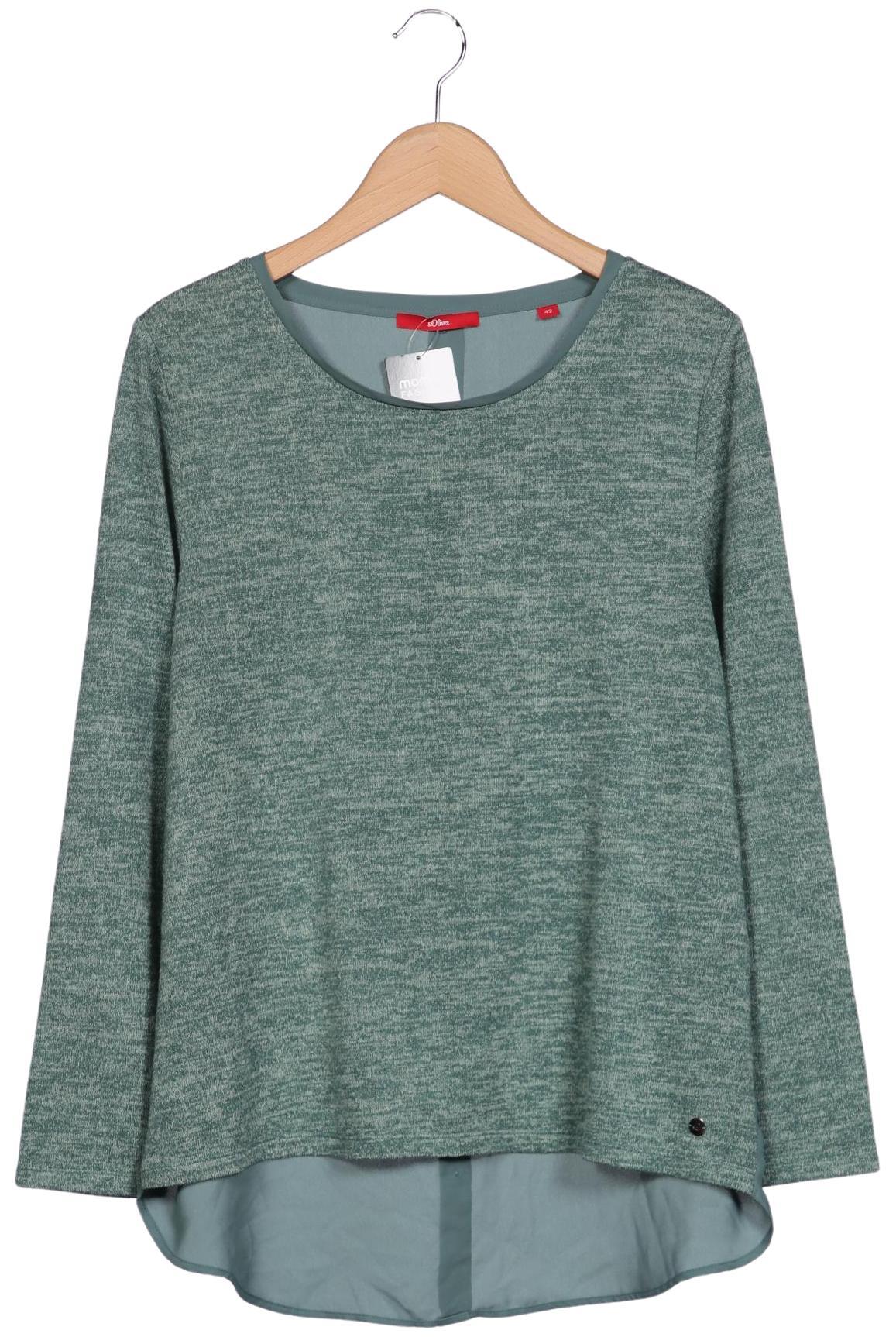 

s.Oliver Damen Pullover, grün, Gr. 42