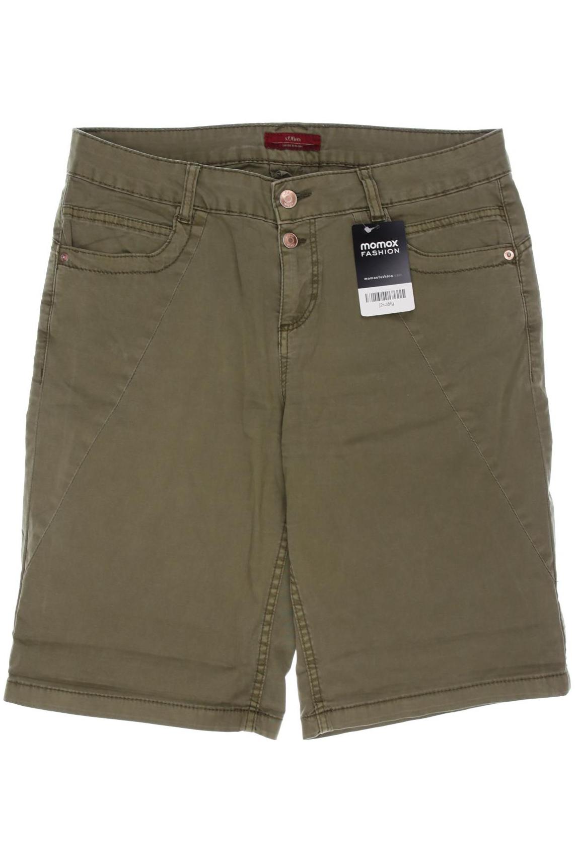 

s.Oliver Damen Shorts, grün, Gr. 38