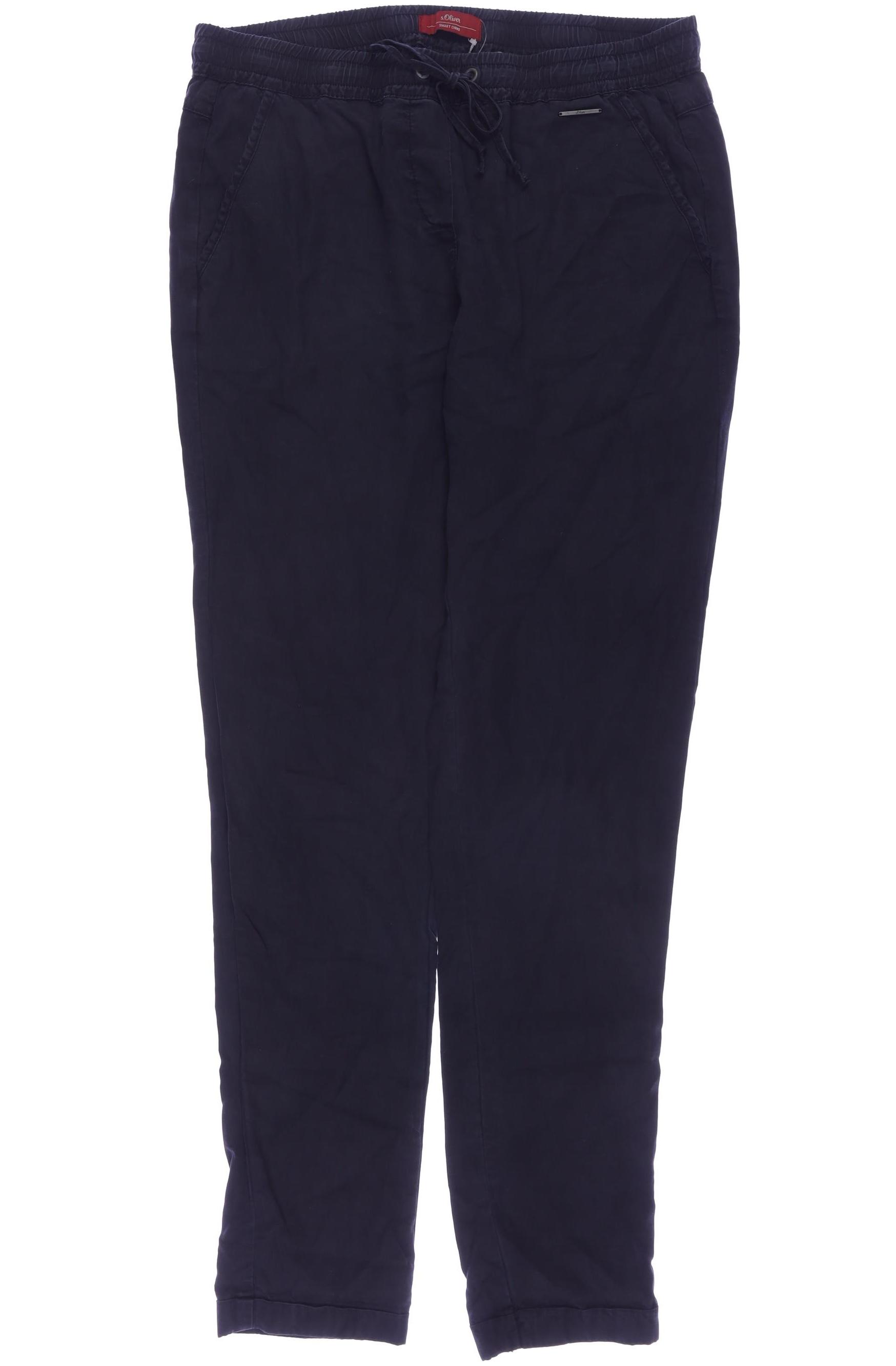 

s.Oliver Damen Stoffhose, marineblau, Gr. 29