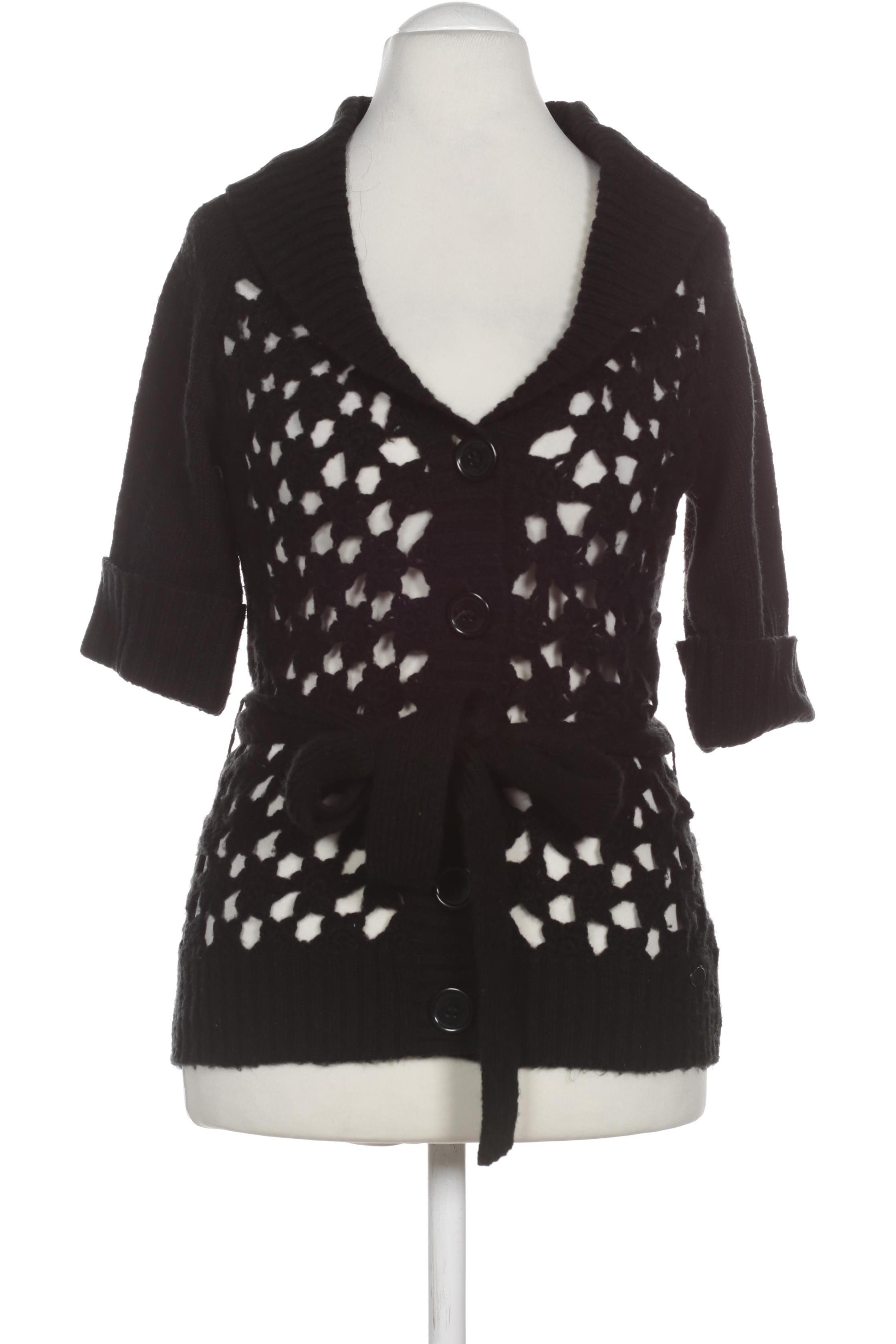 

s.Oliver Damen Strickjacke, schwarz, Gr. 38