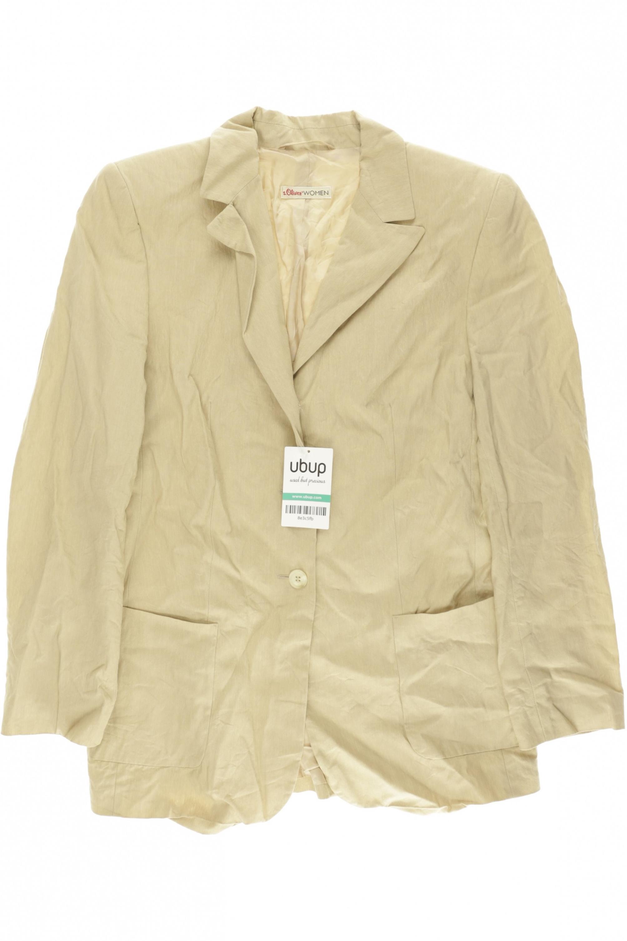 

s.Oliver Damen Blazer, beige, Gr. 36