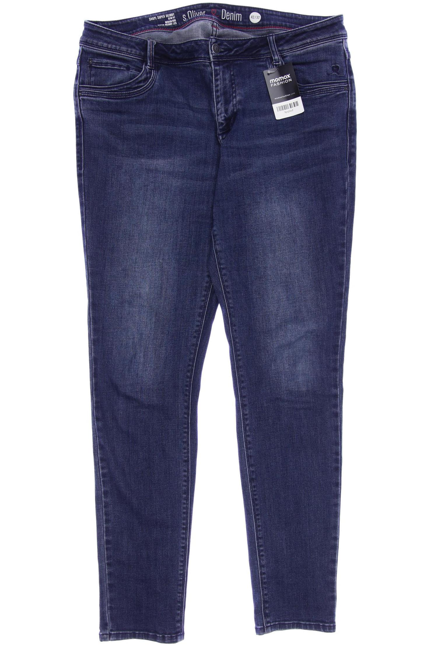 

s.Oliver Damen Jeans, marineblau