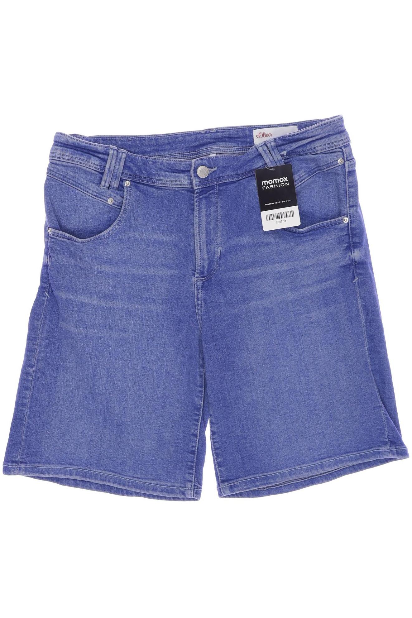 

s.Oliver Damen Shorts, blau, Gr. 40