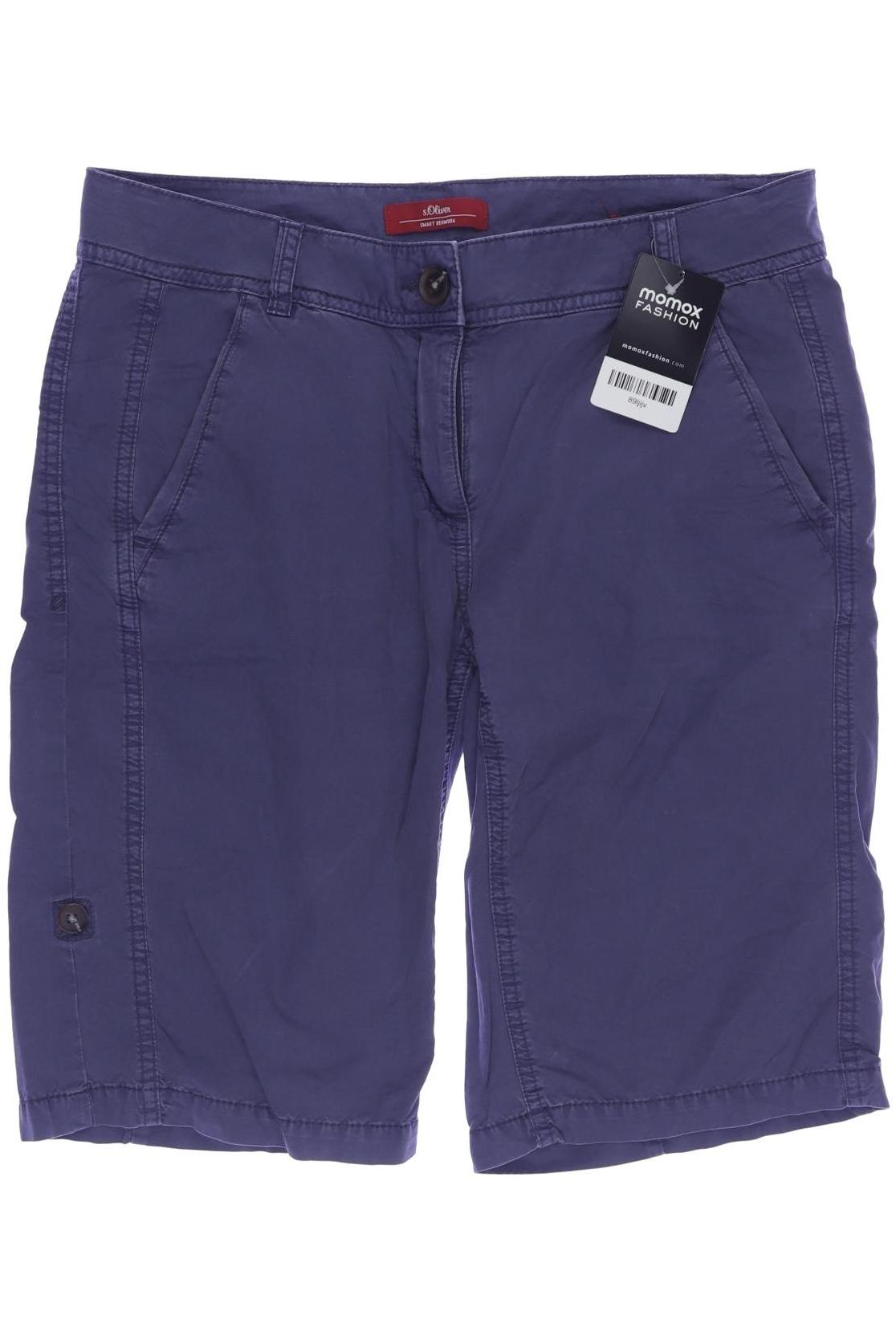

s.Oliver Damen Shorts, blau, Gr. 36