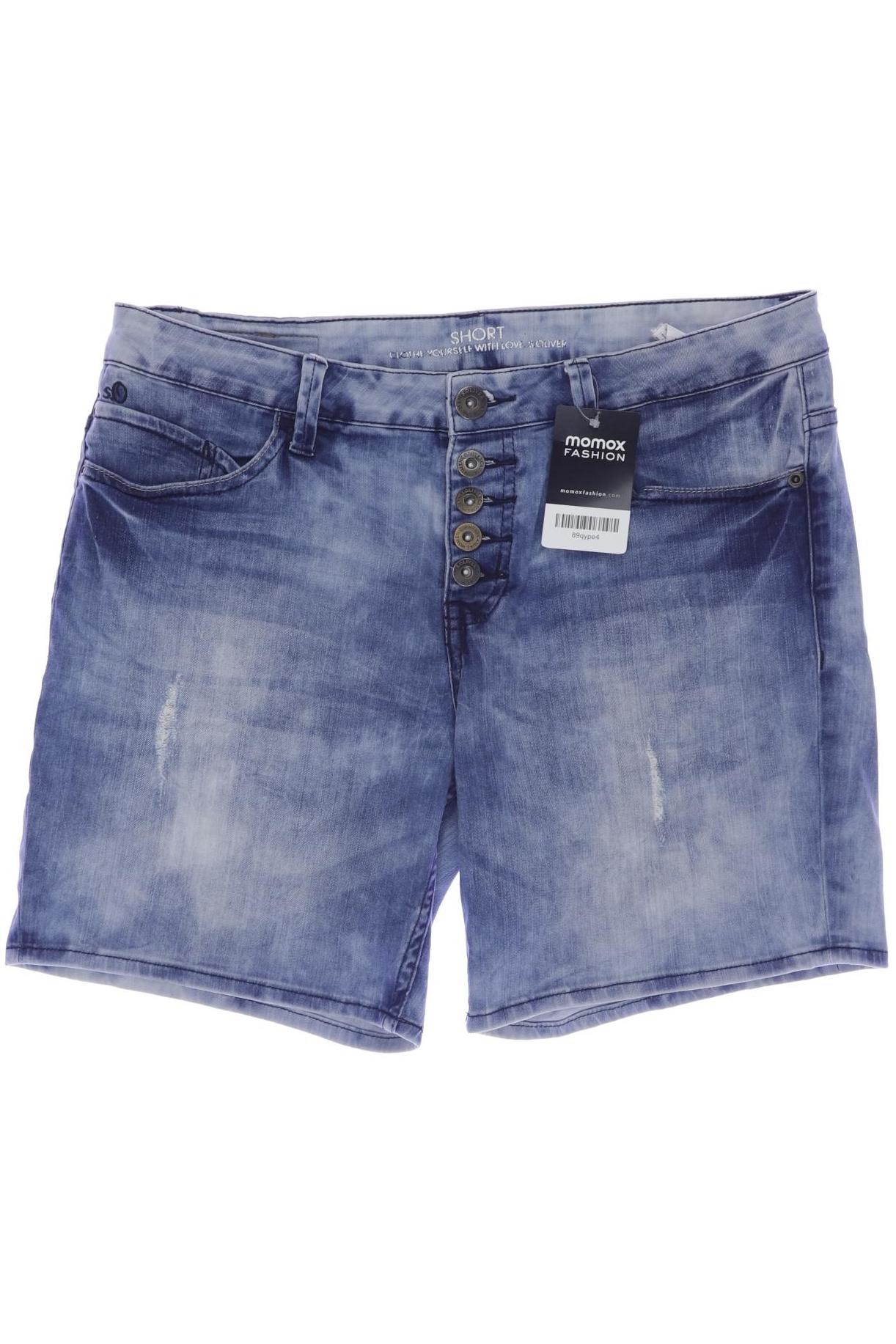 

s.Oliver Damen Shorts, blau, Gr. 40
