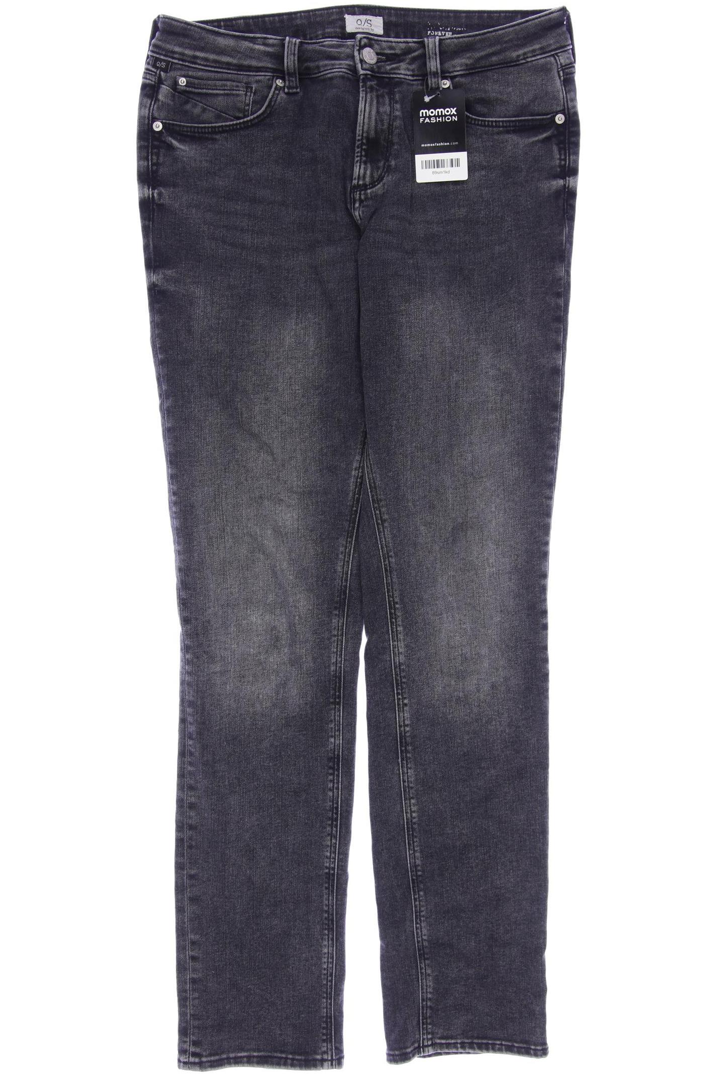 

s.Oliver Damen Jeans, grau