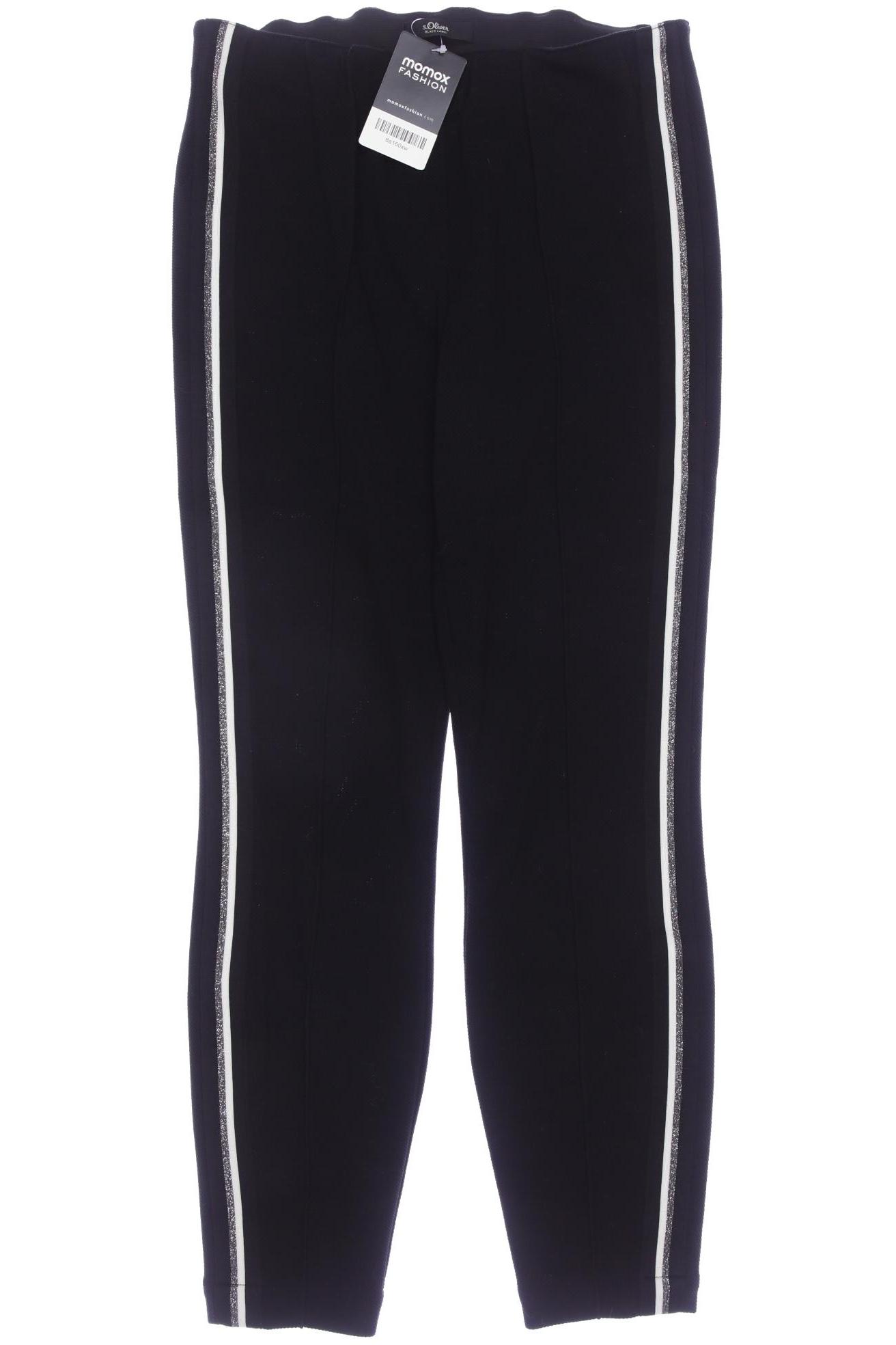 

s.Oliver Damen Stoffhose, schwarz, Gr. 38