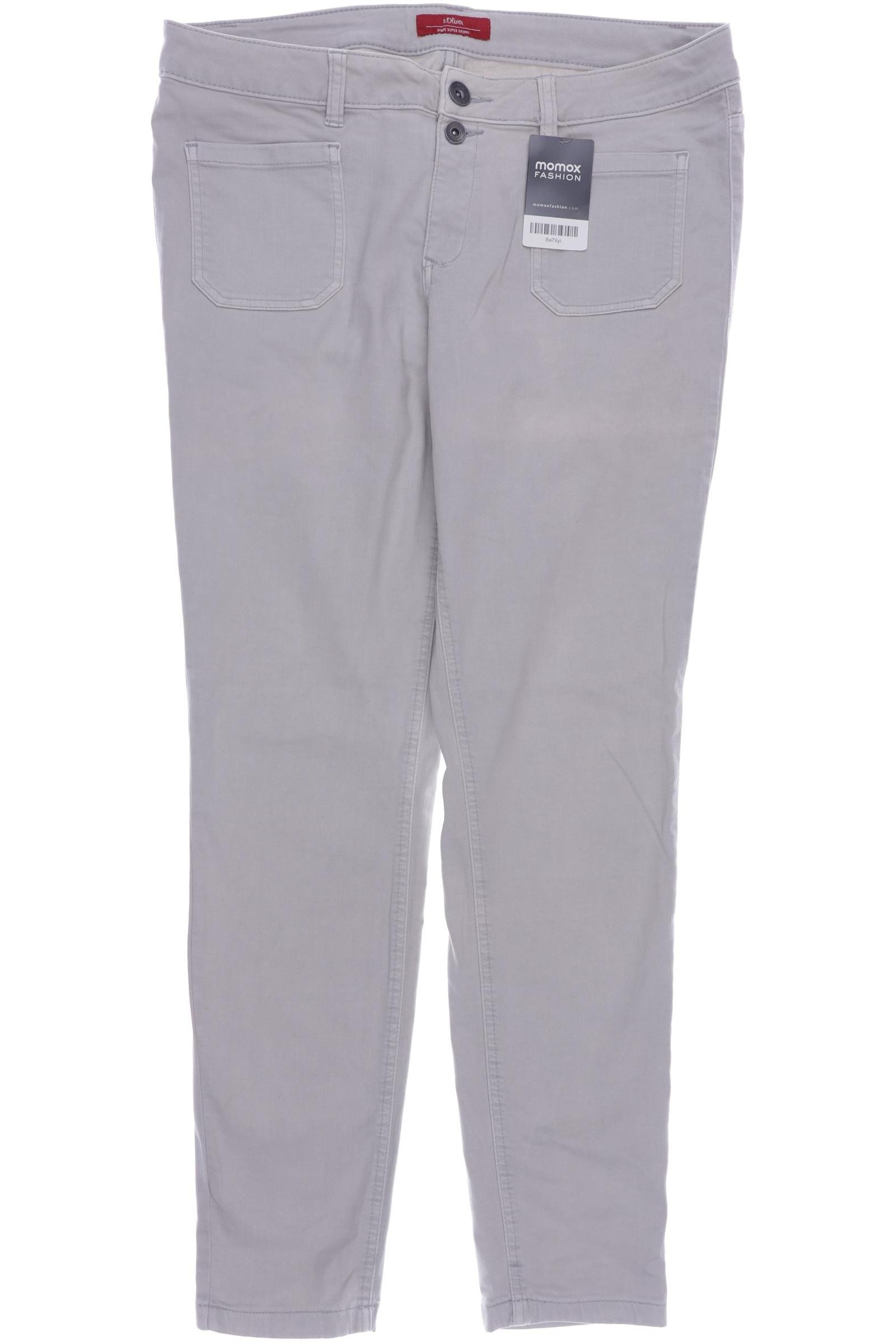 

s.Oliver Damen Jeans, grau