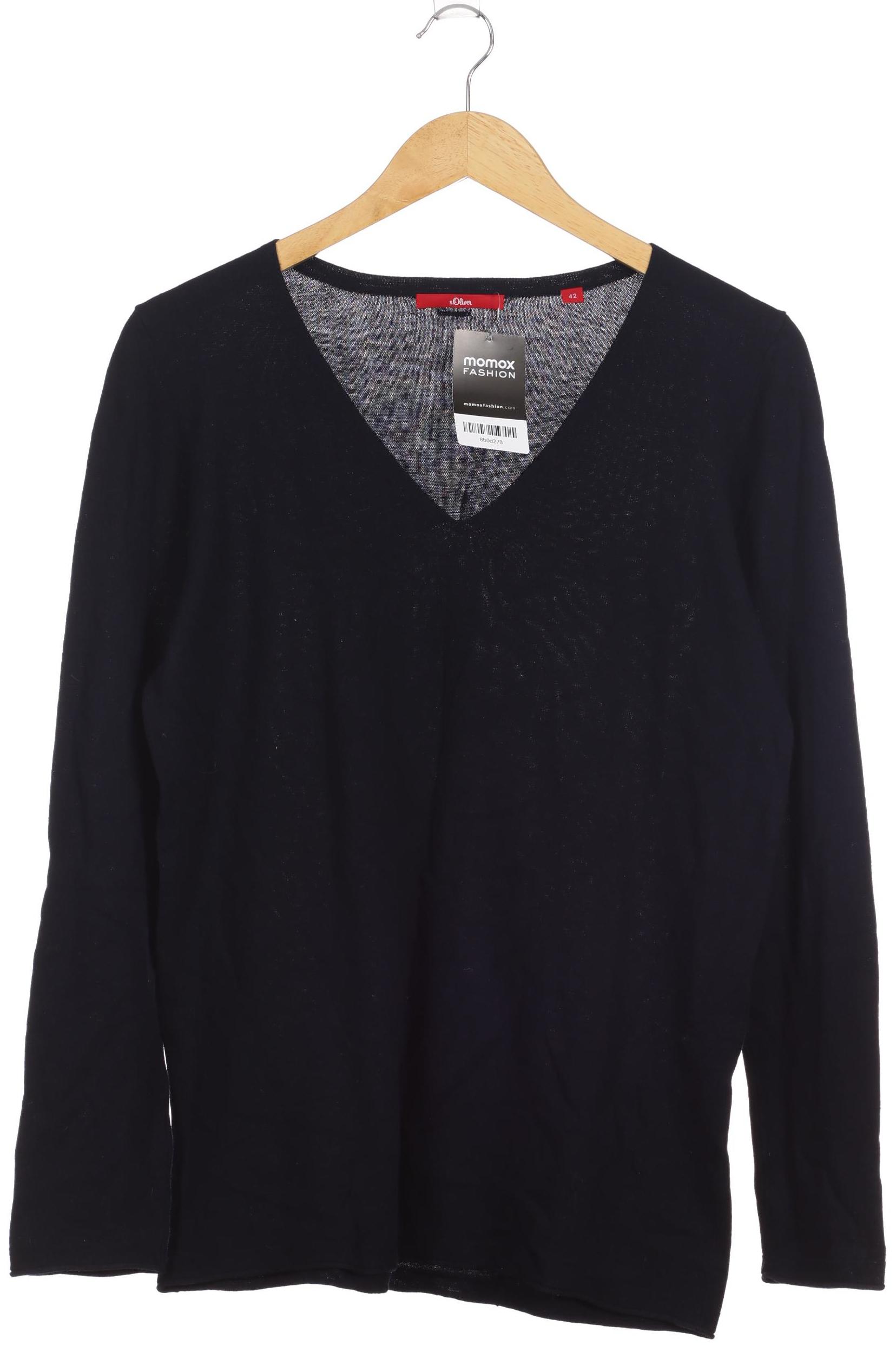 

s.Oliver Damen Pullover, marineblau, Gr. 42