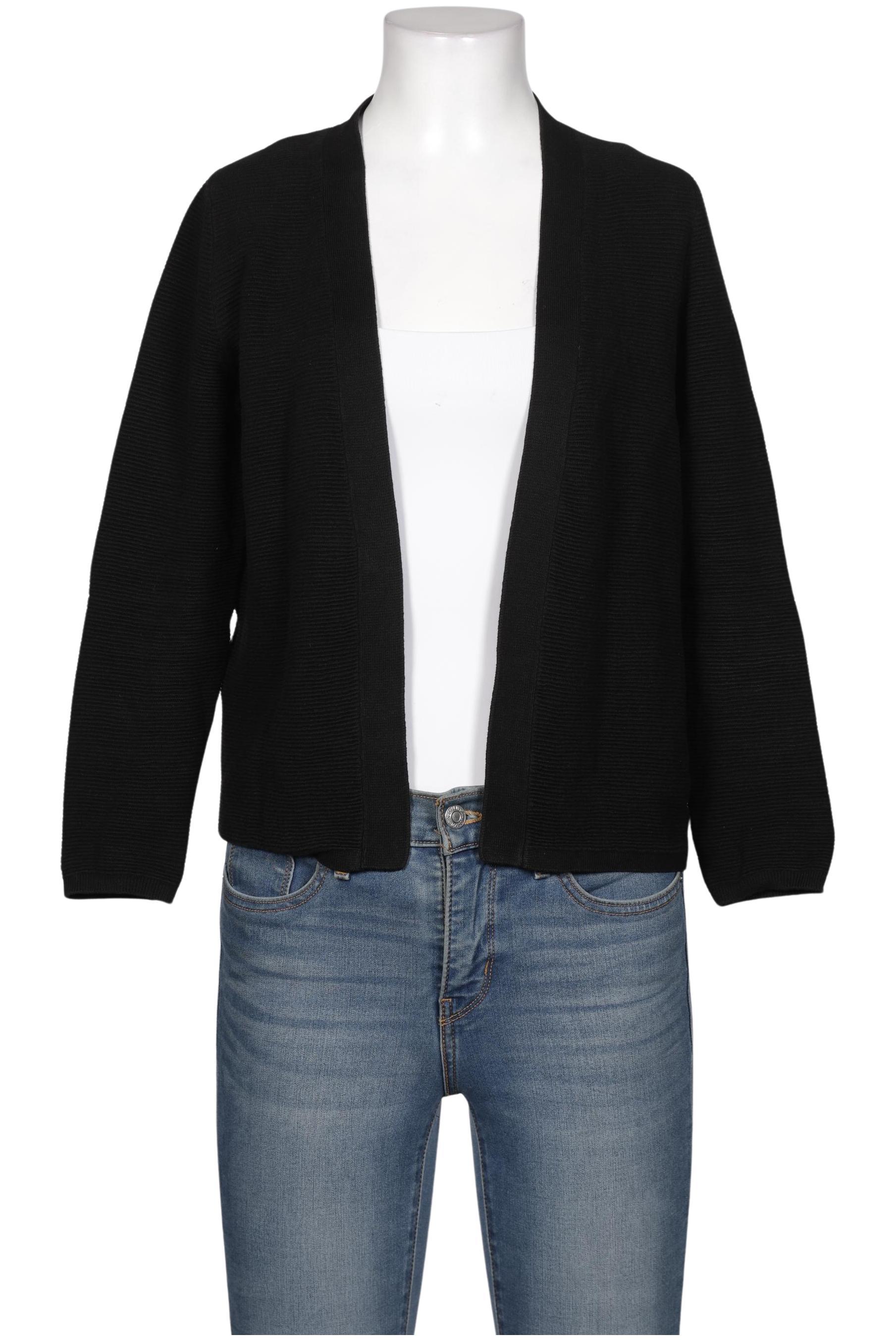 

s.Oliver Damen Strickjacke, schwarz, Gr. 36